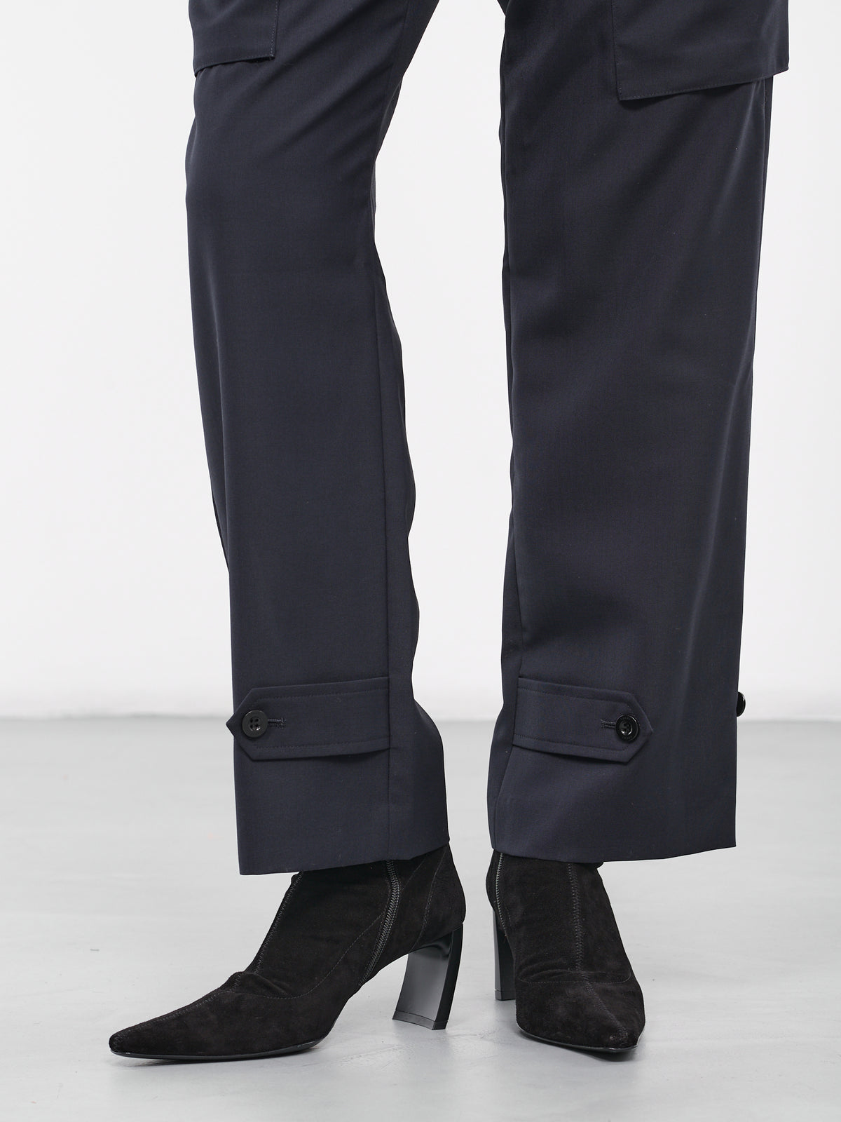 Cargo Suiting Trousers (06927-201-NAVY)