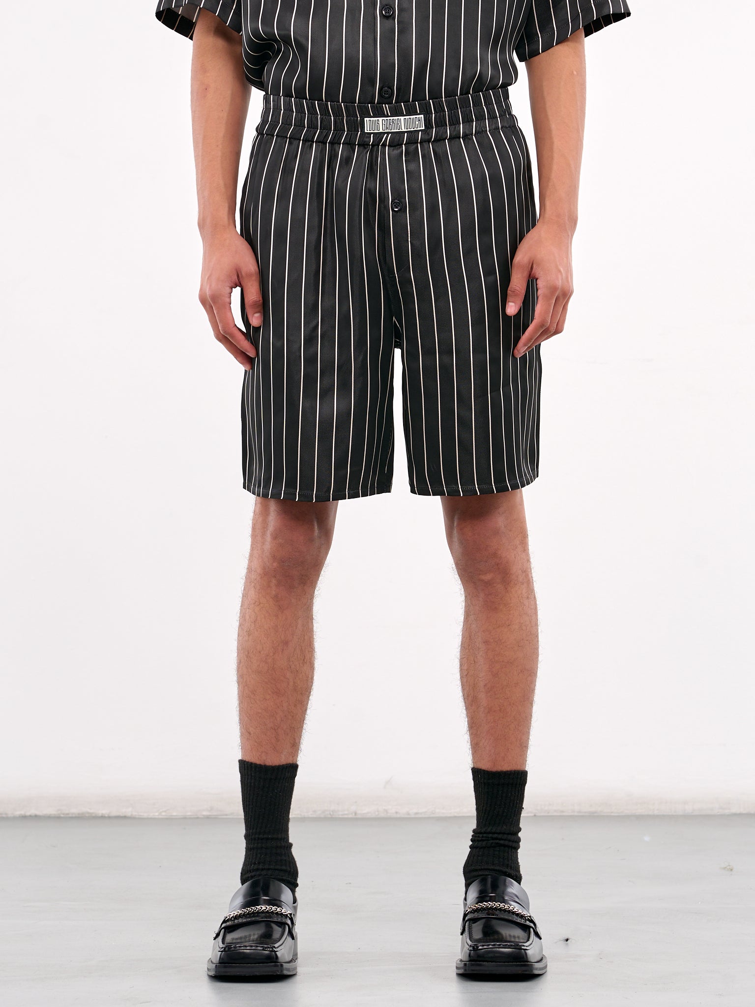 Pinstripe Shorts (0708-T735-PINSTRIPES)