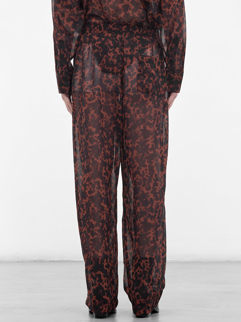 LOUIS GABRIEL NOUCHI Semi-Sheer Joggers | H.Lorenzo - back