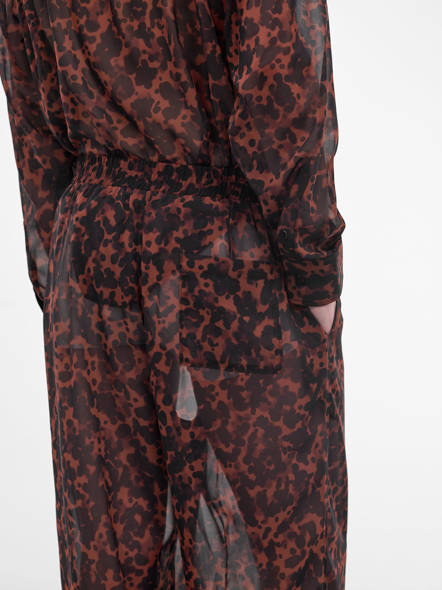 LOUIS GABRIEL NOUCHI Semi-Sheer Joggers | H.Lorenzo - detail 1