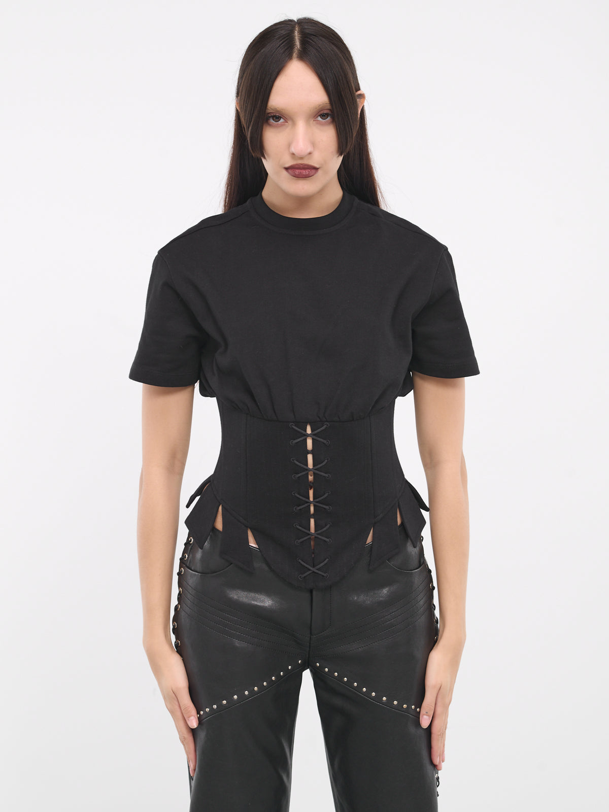 Corset Tee (072-CORSET-T-BLACK)