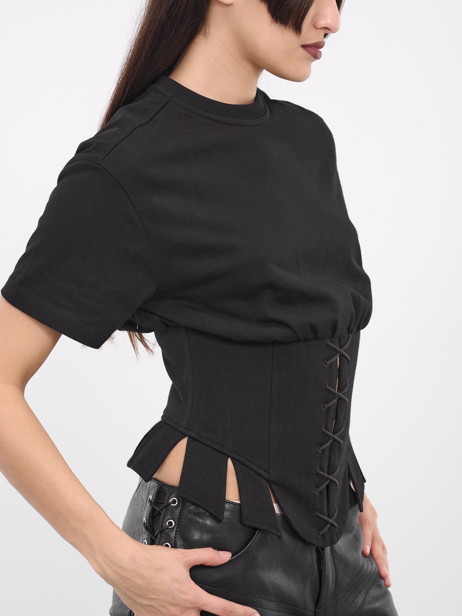 Corset Tee (072-CORSET-T-BLACK)