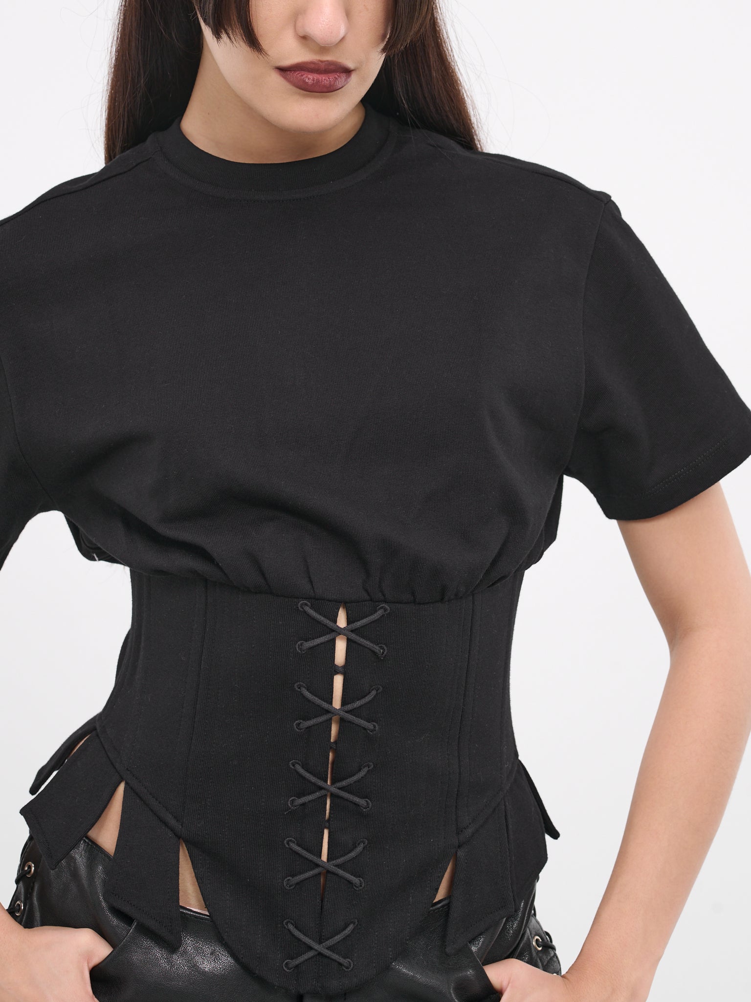 Corset Tee (072-CORSET-T-BLACK)