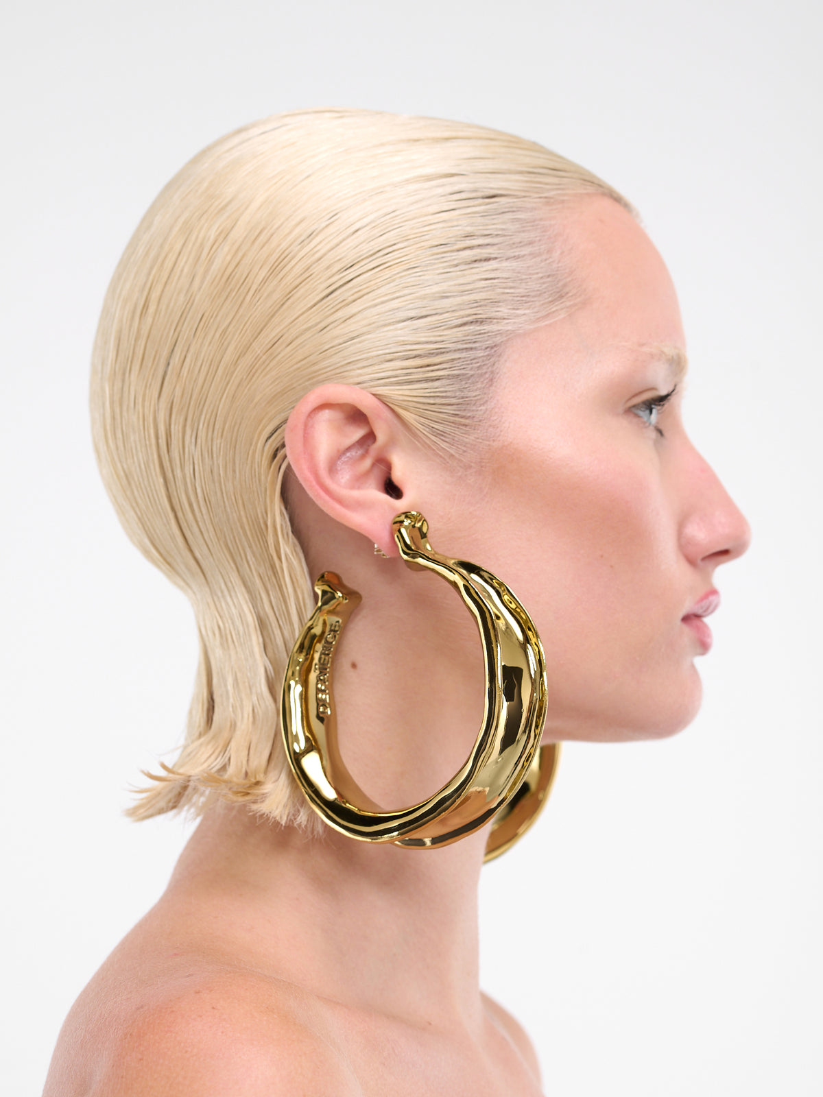 Big Faïnce Creole Hoops (DS1H3D04-GOLD)