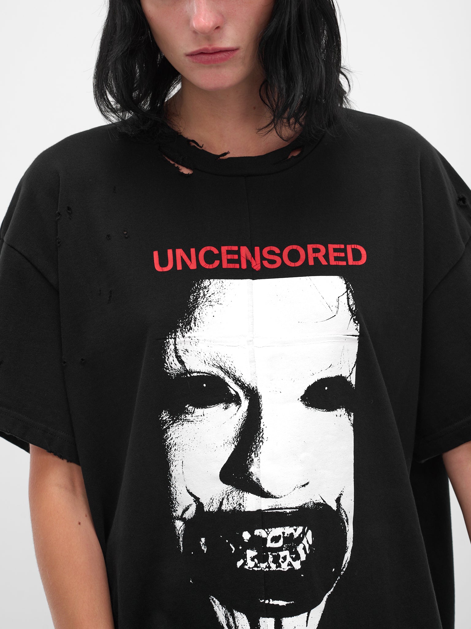 Black Uncensored Graphice Tee (MAT01T006-SCLERA-BLACK)