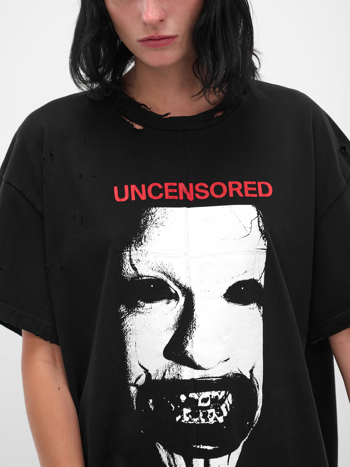 Black Uncensored Graphice Tee (MAT01T006-SCLERA-BLACK)