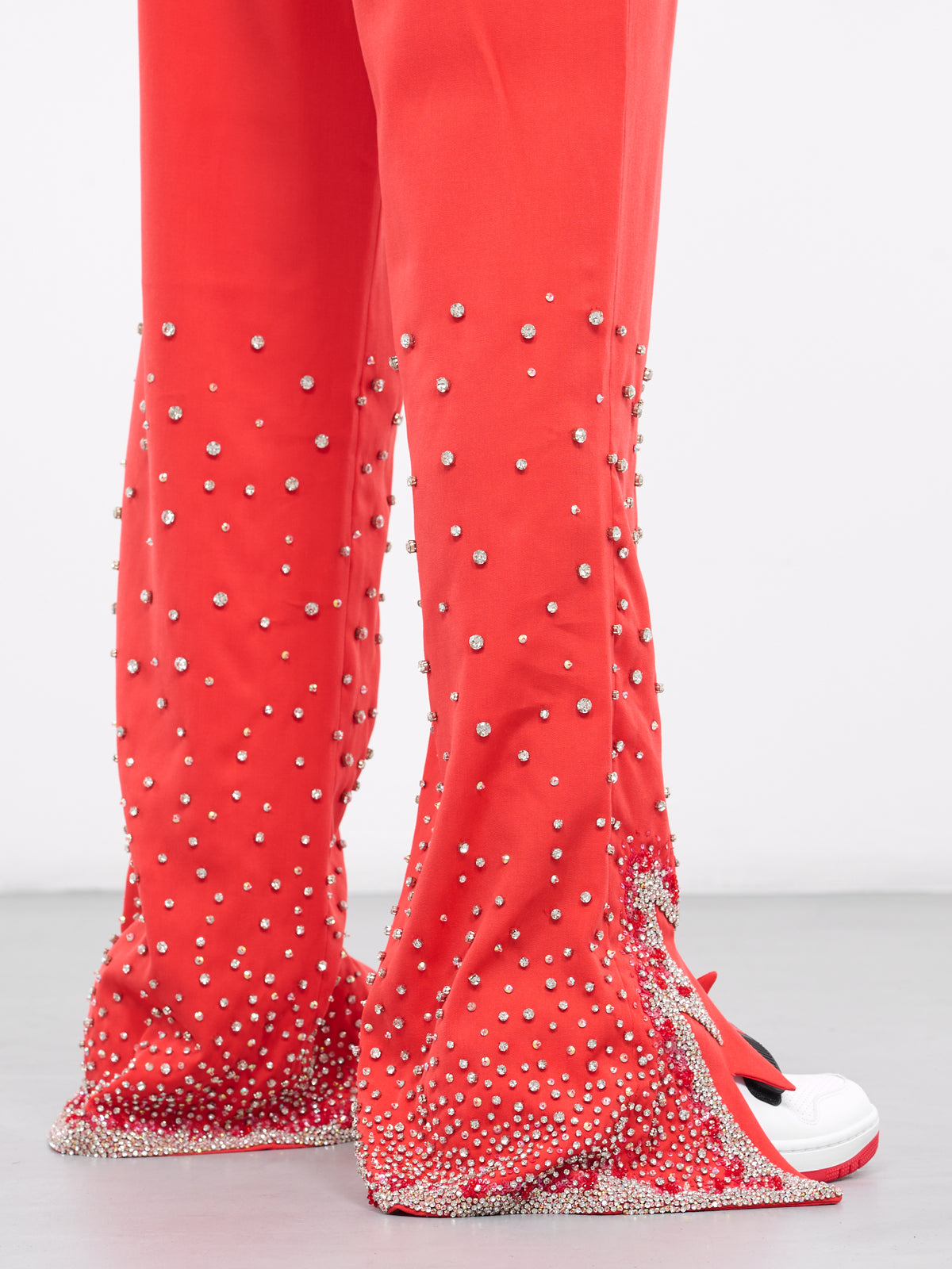 Crystal Suit Pants (PA193828211821-CHERRY-TOMATO)