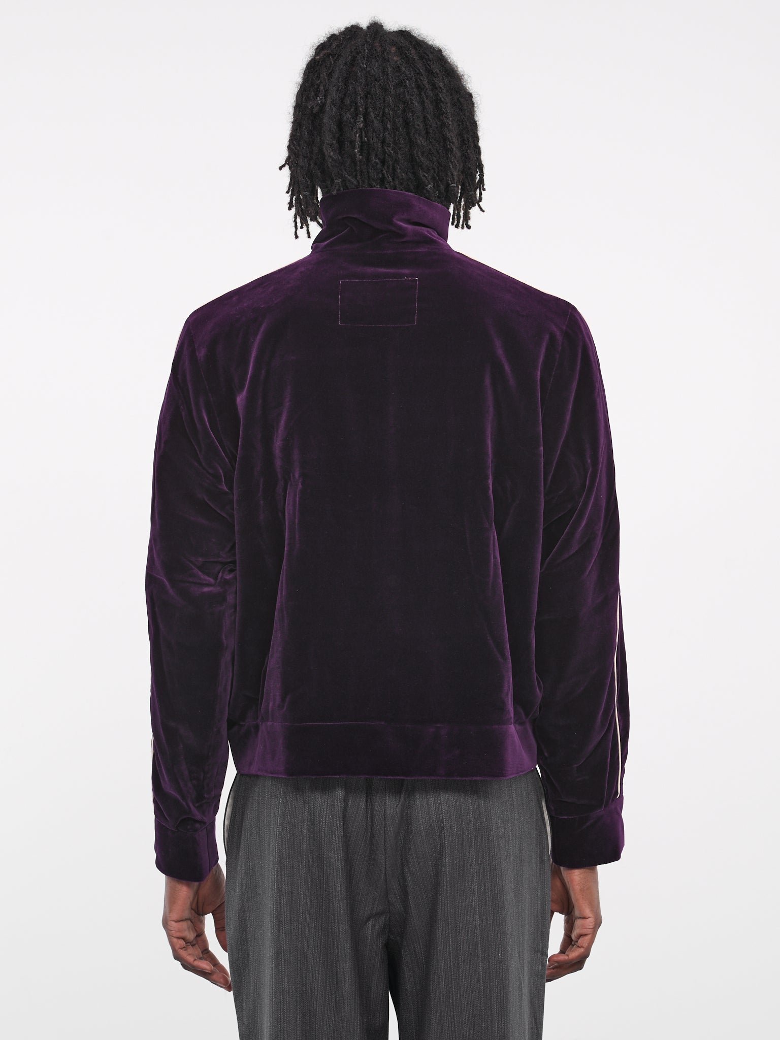 Piped Track Jacket (09-01-01-PURPLE)