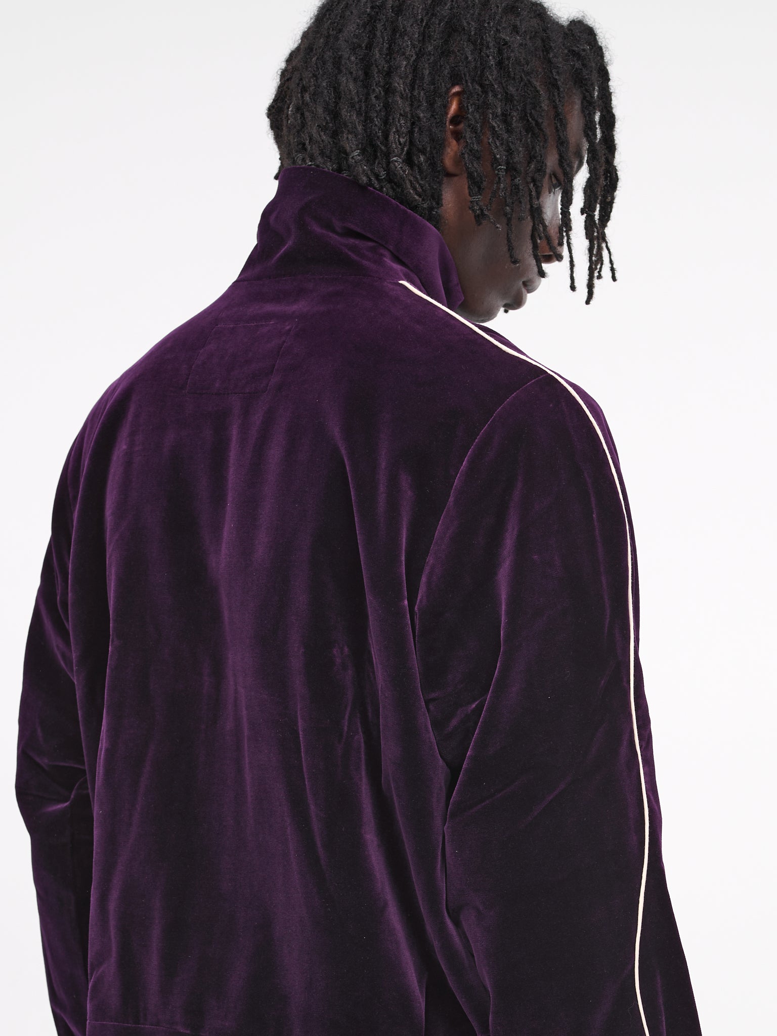 Piped Track Jacket (09-01-01-PURPLE)