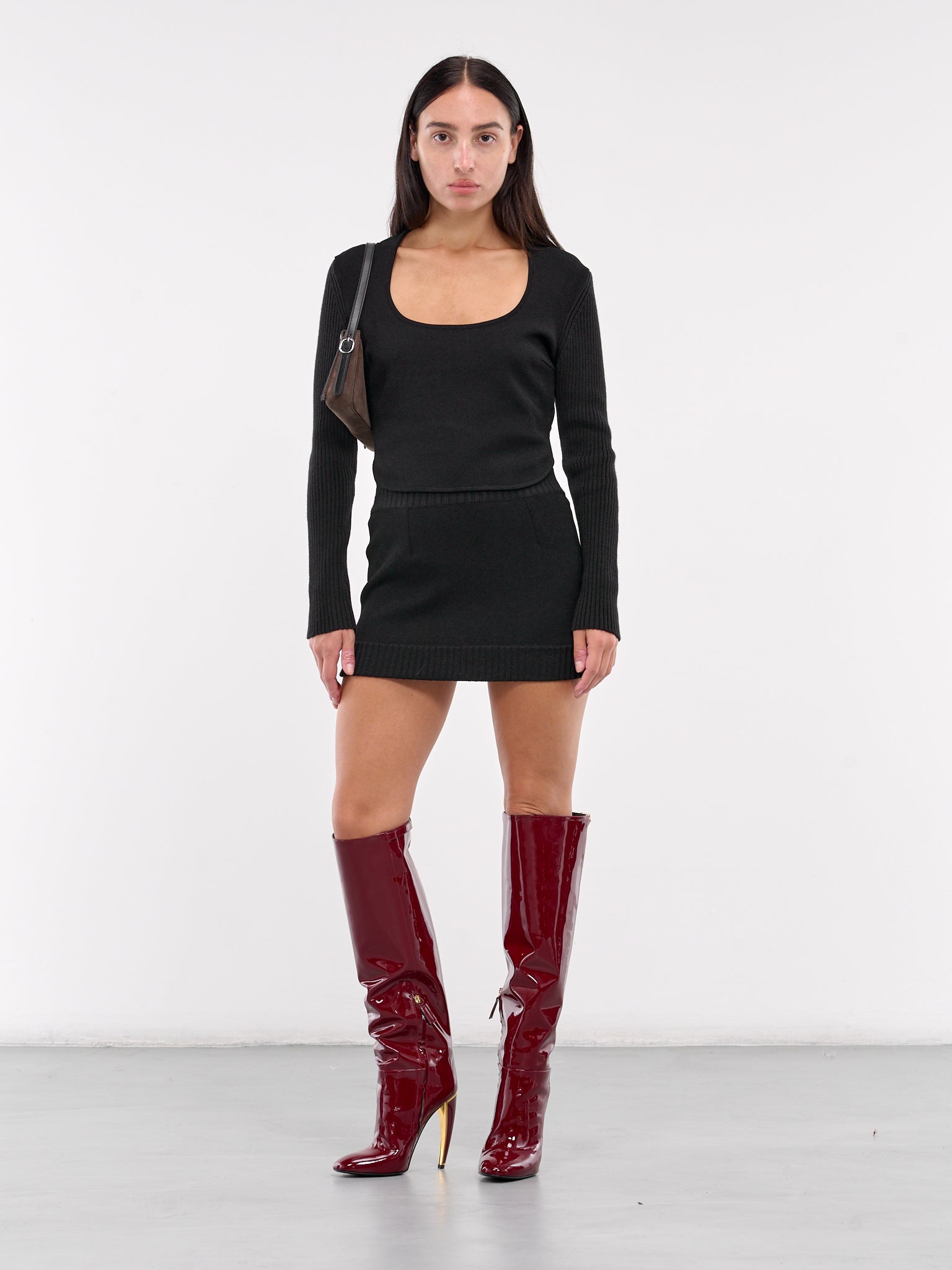 Knit Sweater (09-330924-BLACK)