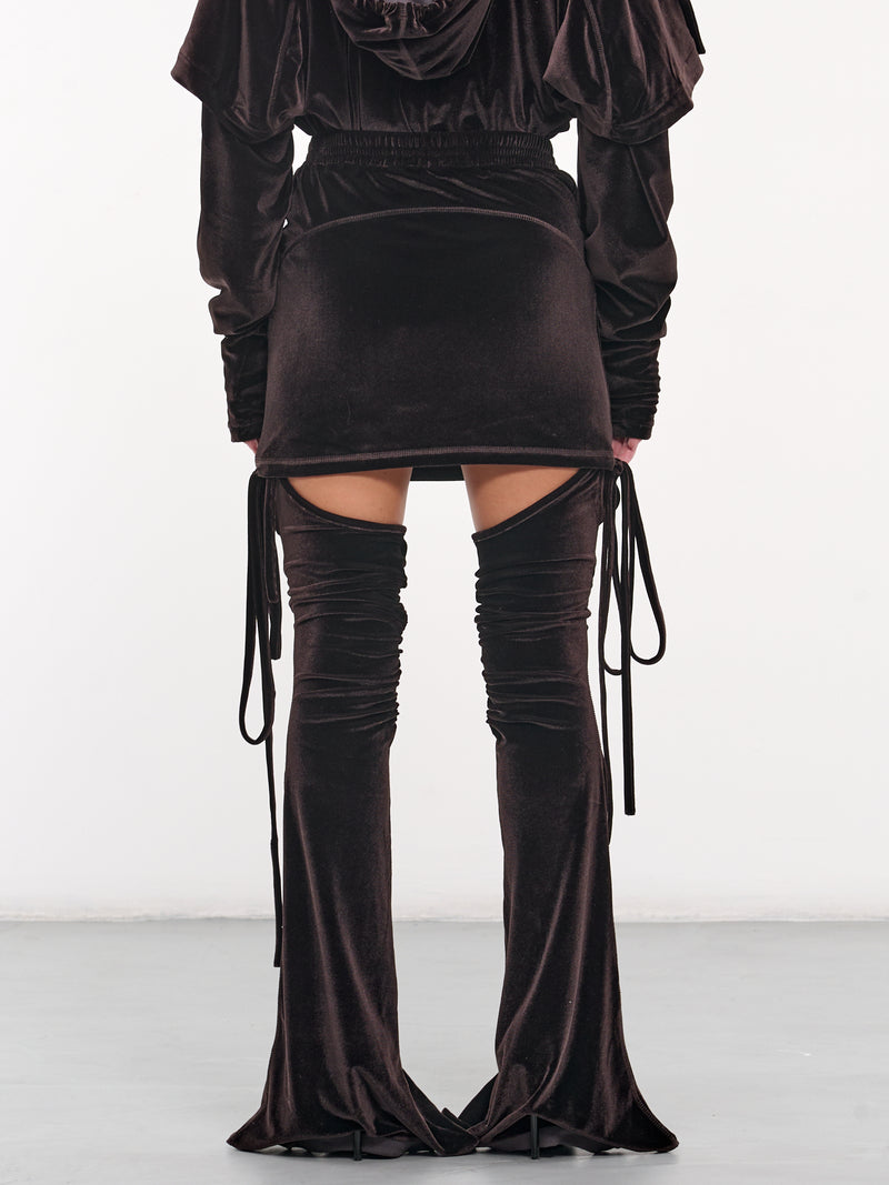 Sacha Skirt (497-333-BROWN)