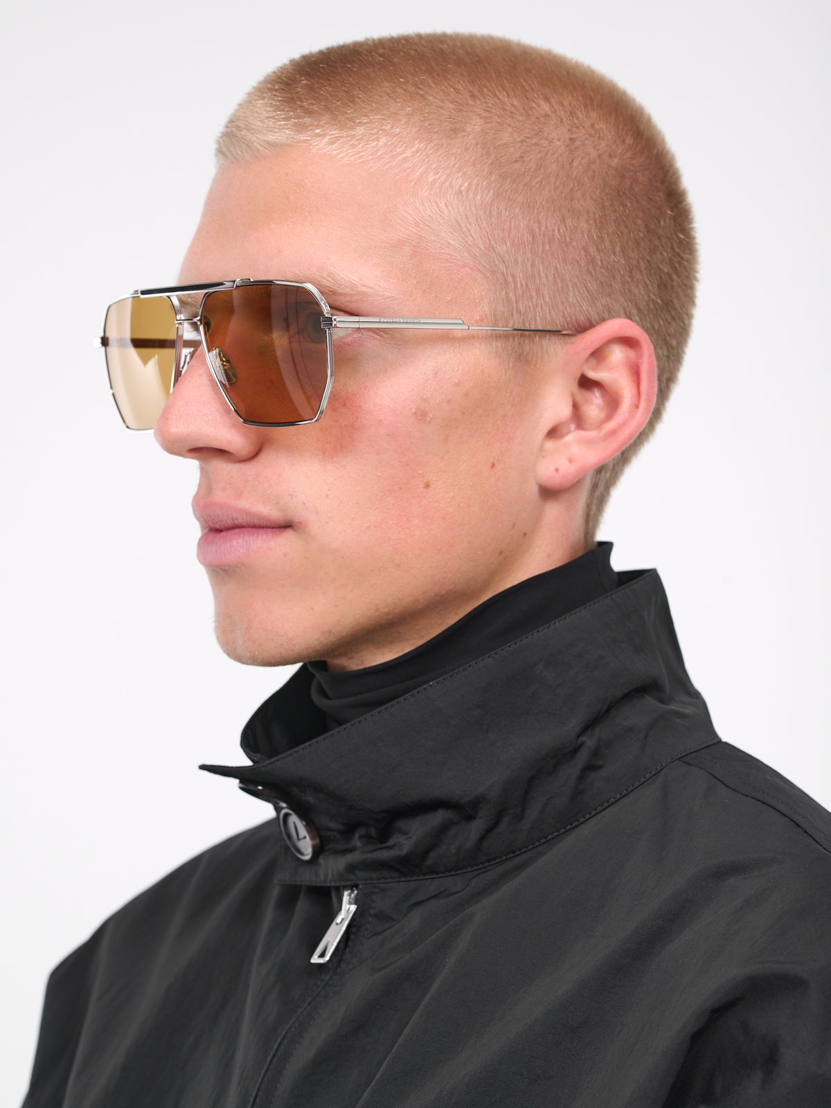 BOTTEGA VENETA Aviator Sunglasses | H. Lorenzo - styled