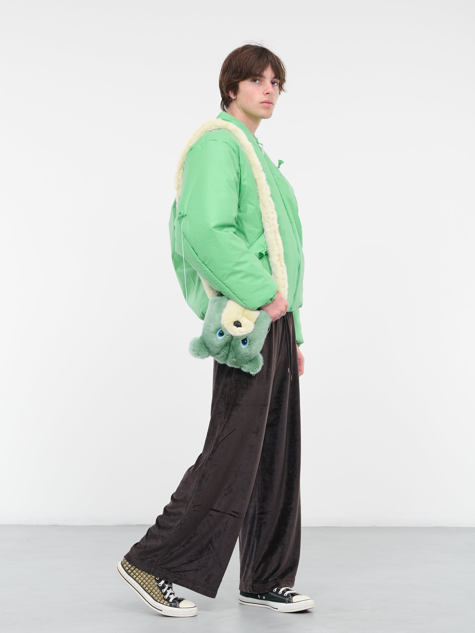 Crystal Velvet Pants (36PT247-BLACK)