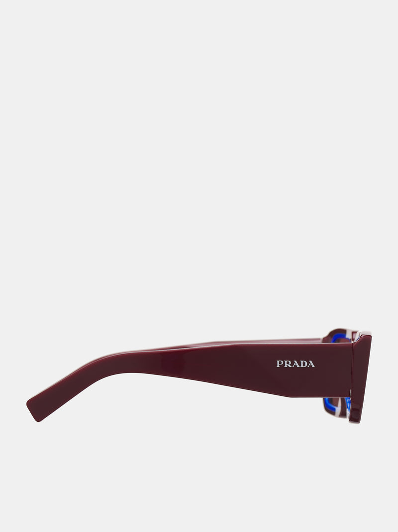 06YS Sunglasses (0PR-06YS-ETRUSCAN-BLUE-VIOLET)