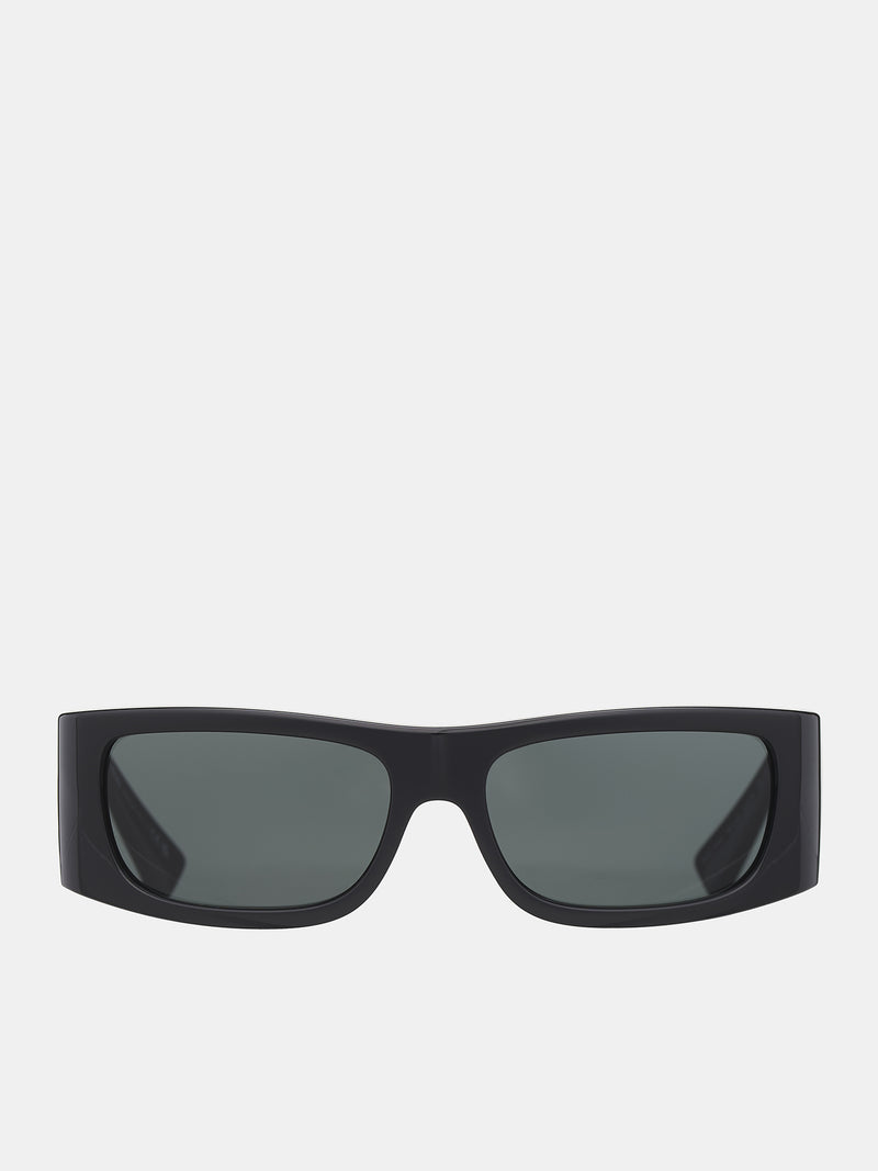 Logo Sunglasses (0VE4482-BLACK-DARK-GREY)