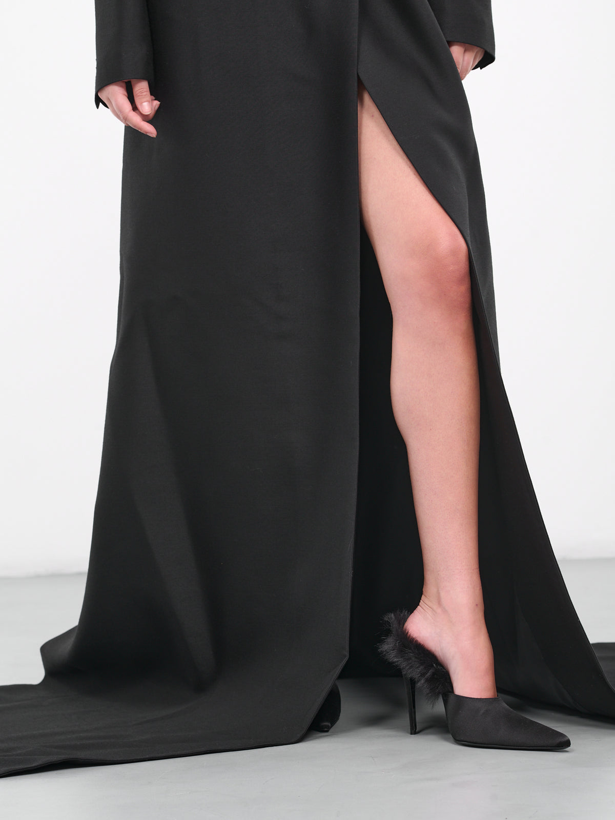 Long Suit Coat (CT03-BK-BLACK)