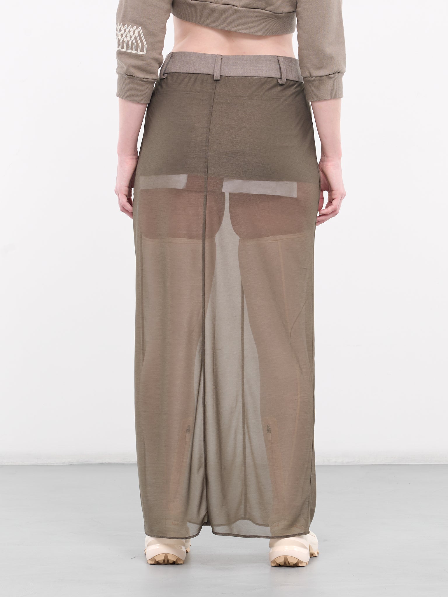 P.O.P. Transparent Skirt (1002027010-FUNGHI)