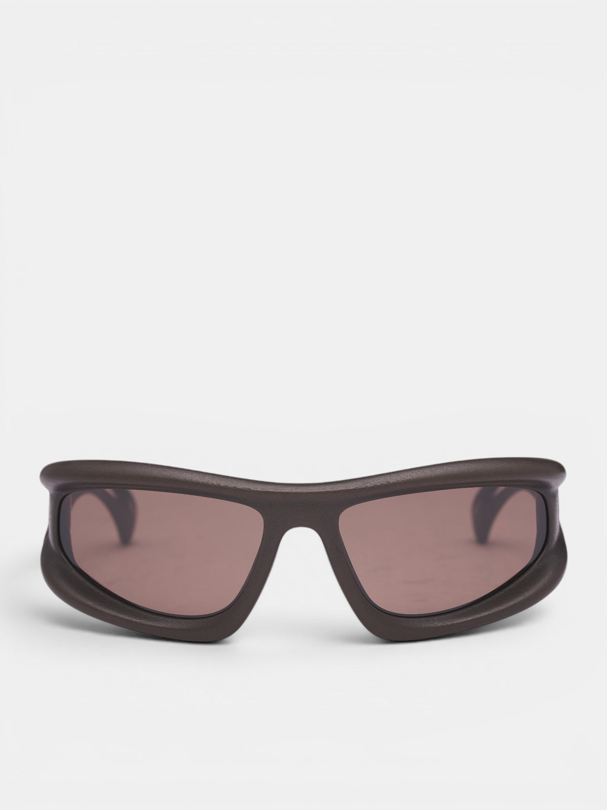 Mykita x 032c Brown Marfa Sunglasses (10085508-EBONY-BROWN-CEDAR)