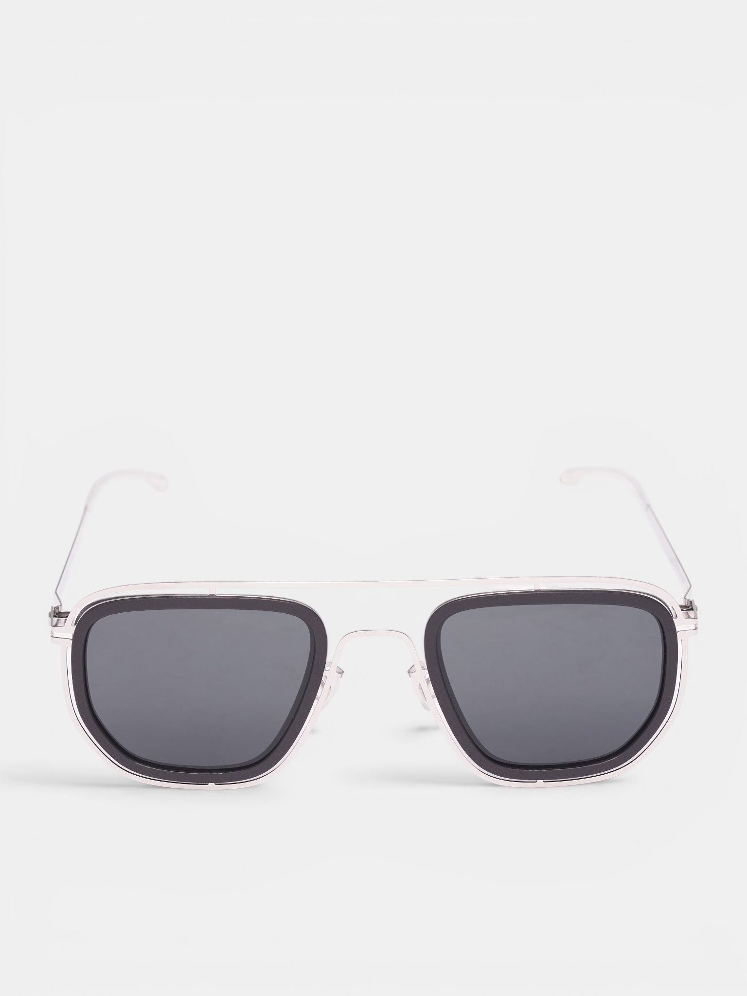 Black MH22 Ferlo Sunglasses (10086151-PITCH-BLACK-SHINYSILV)