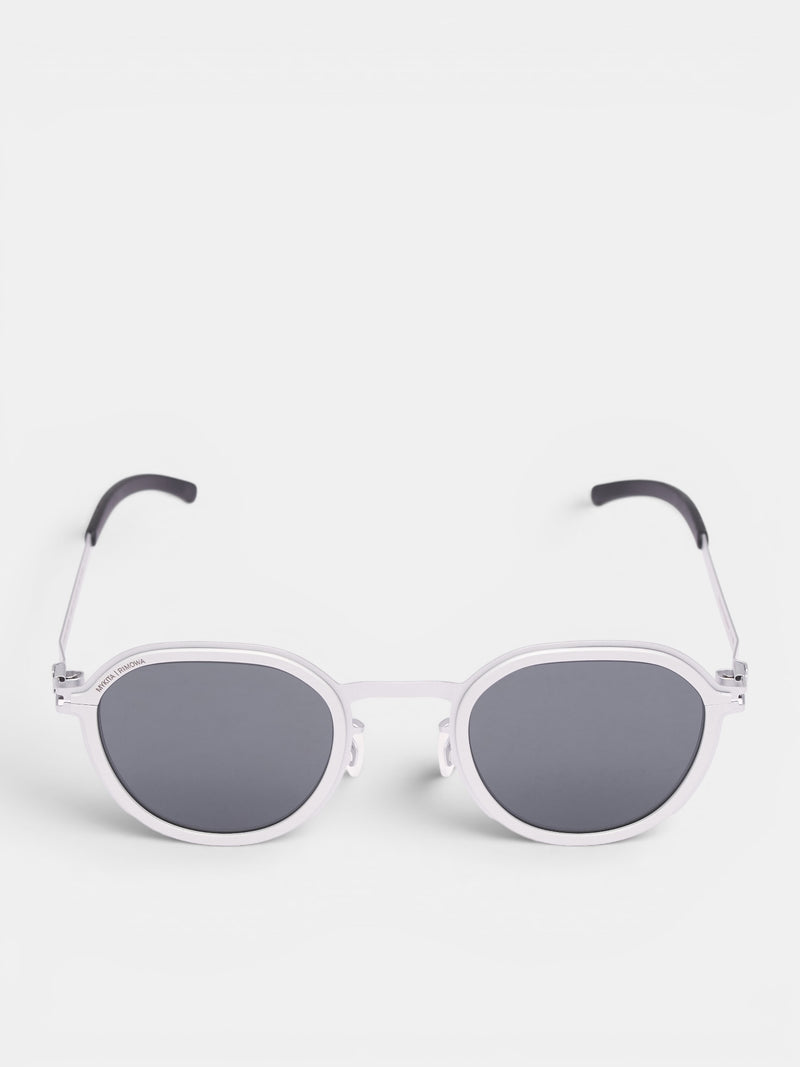 Mykita x Rimowa White MR001 Sunglasses (10087669-380-WHITE-SILVER)