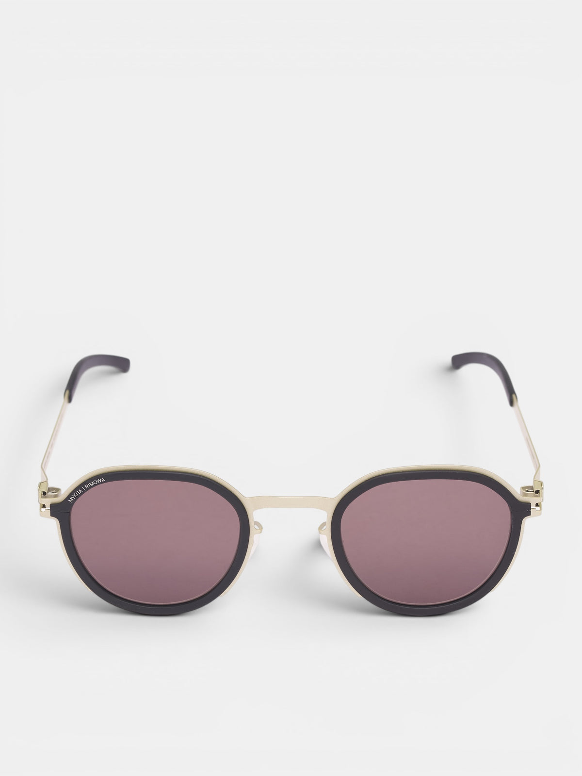 Mykita x Rimowa Black MR001 Sunglasses (10087670-381-TITAN-BLACK-BROWN)