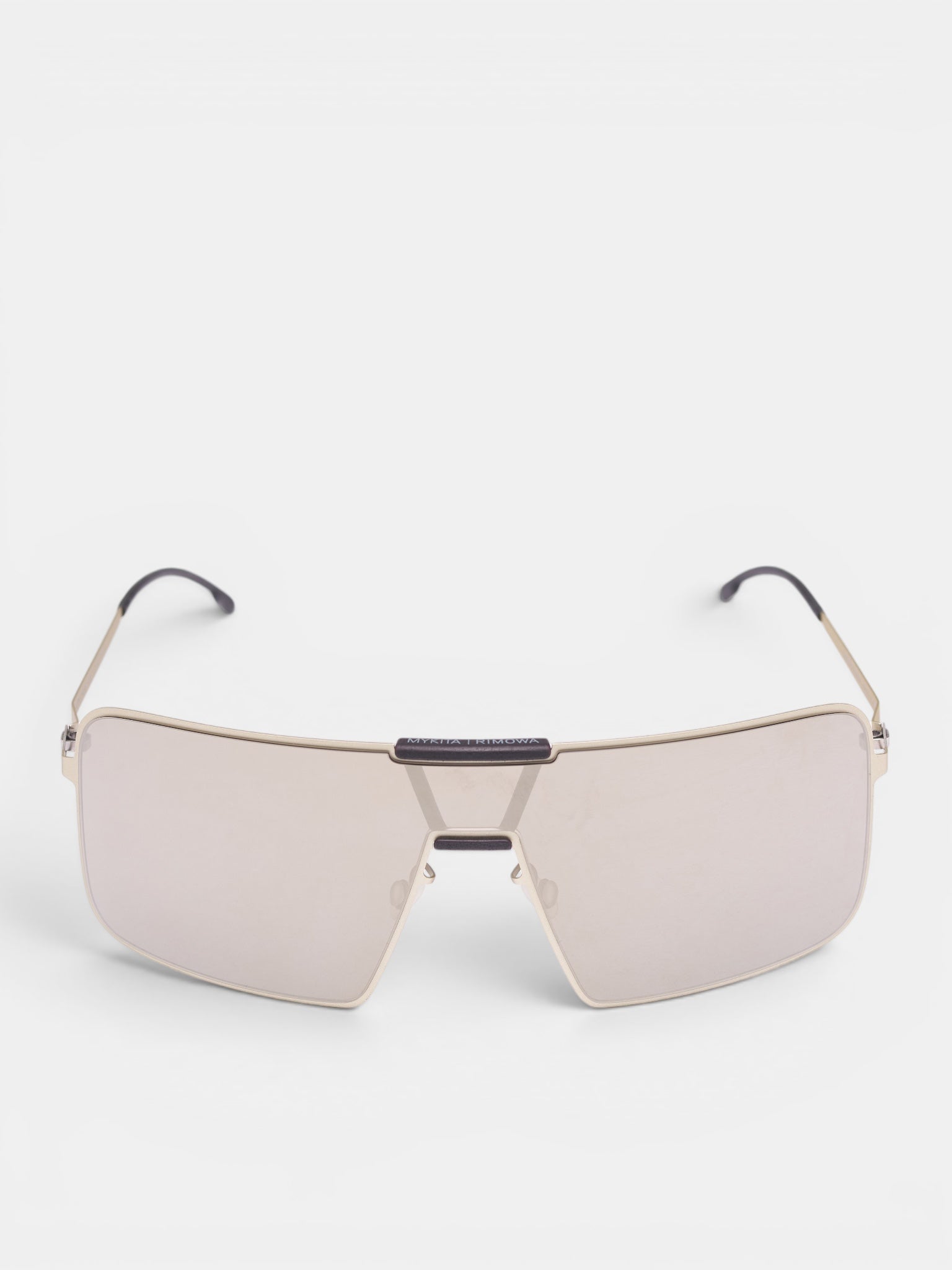 Mykita x Rimowa MR004 Visor Sunglasses (10087680-402-TITAN-PITCH-BLACK)