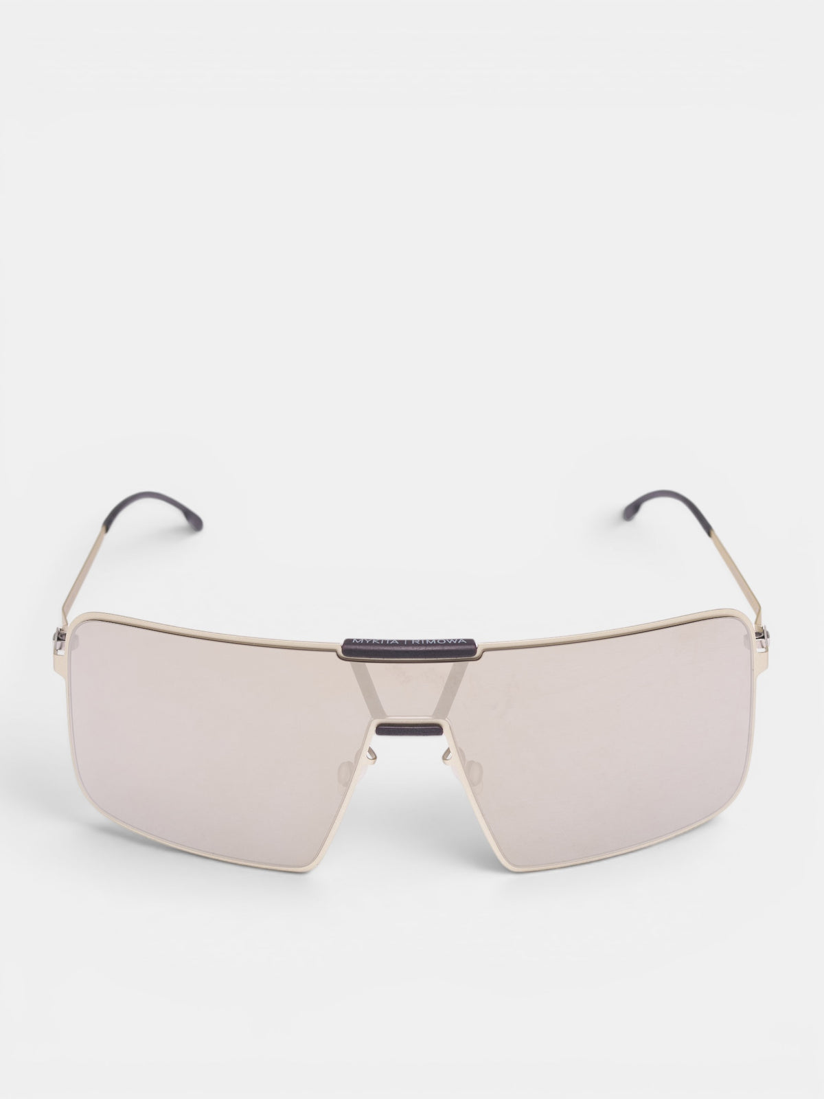 Mykita x Rimowa MR004 Visor Sunglasses (10087680-402-TITAN-PITCH-BLACK)