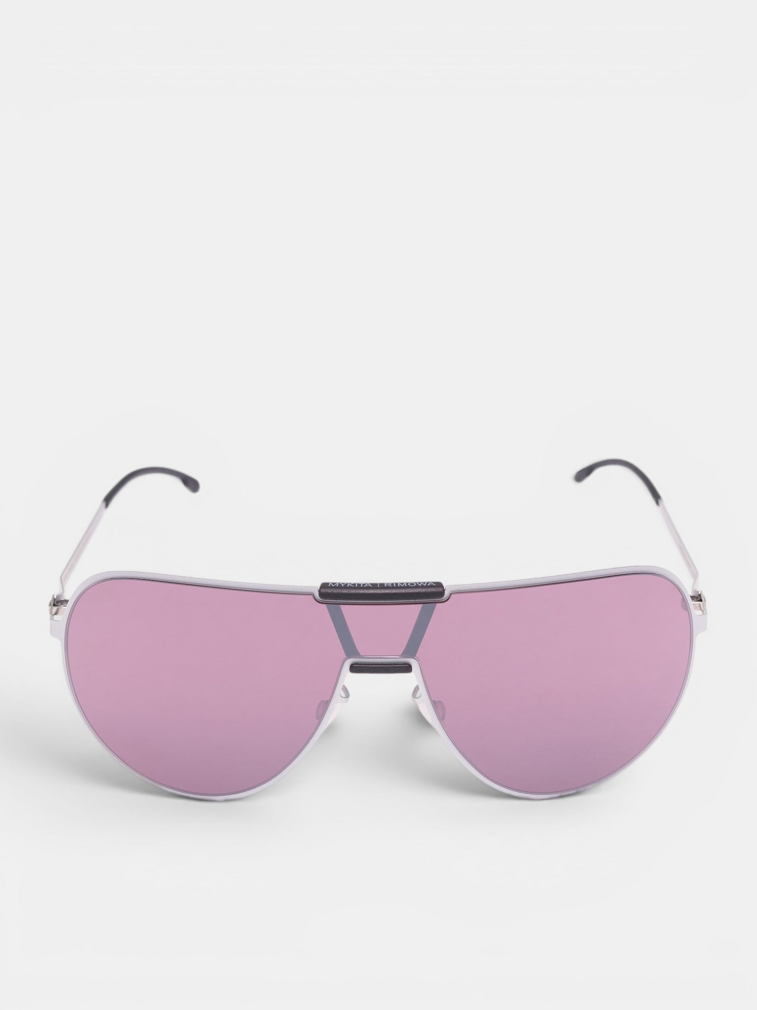 Mykita x Rimowa Silver MR005 Sunglasses (10087682-SILVER-PICTH-BLACK-MU)