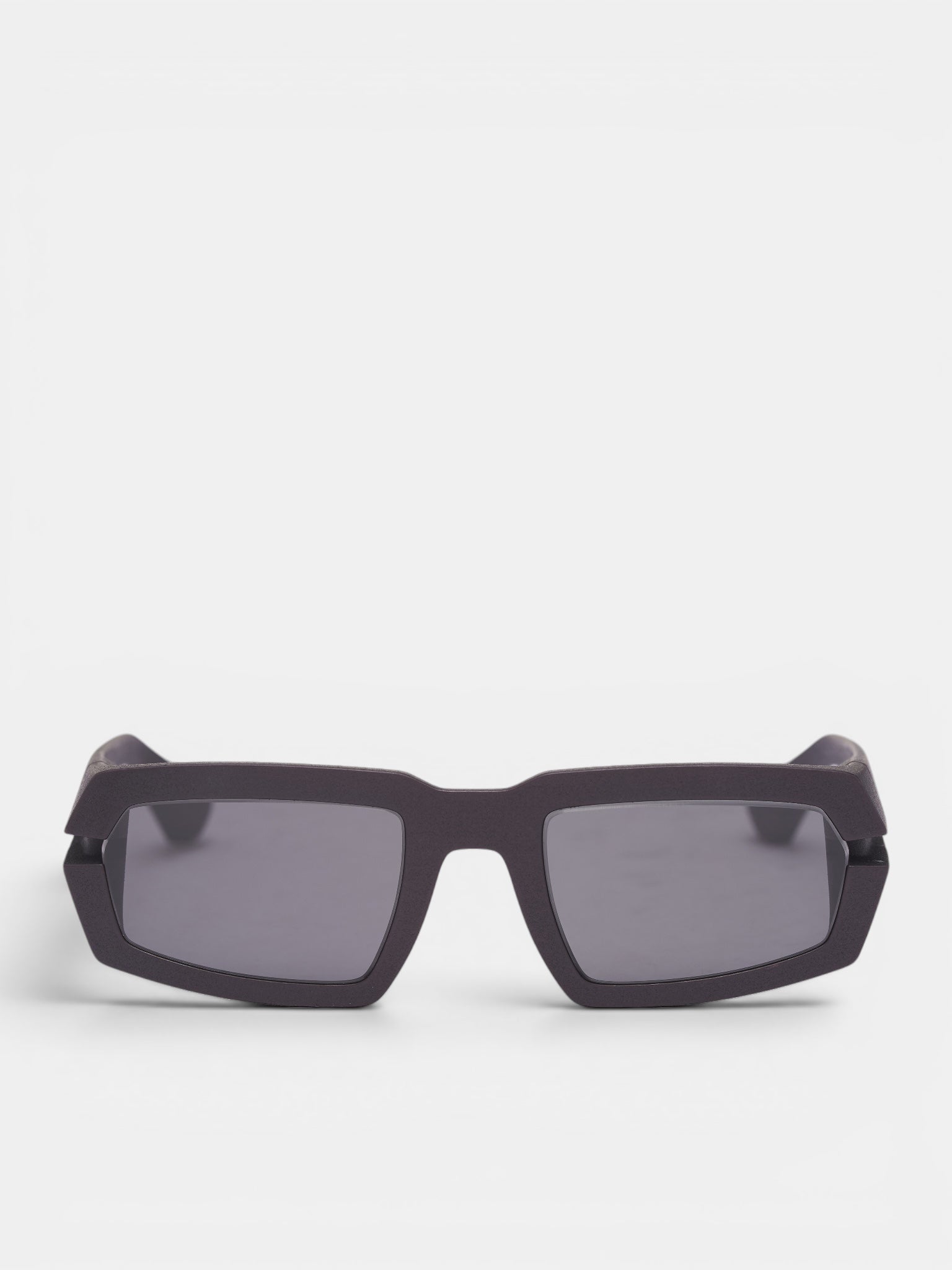 Mylon Incheon Geometric Sunglasses (10089289-PITCH-BLACK-DARK-GREY)