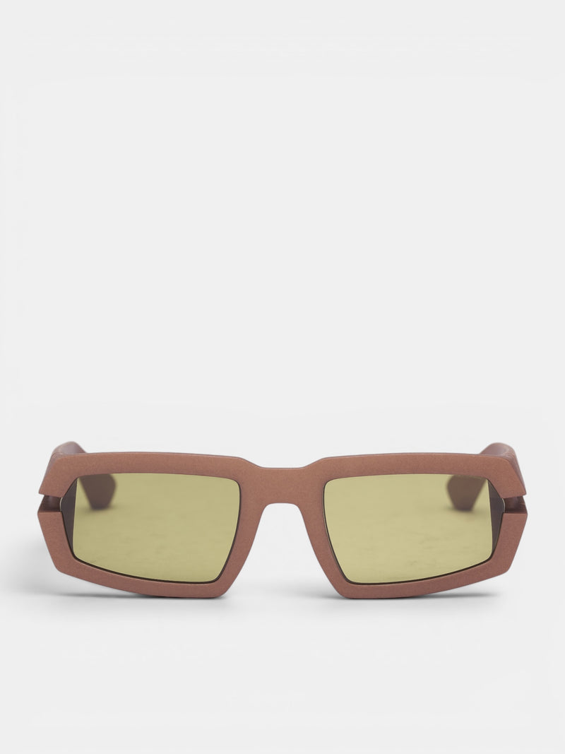Mylon Incheon Geometric Sunglasses (10089290-CASHMERE-GREY)
