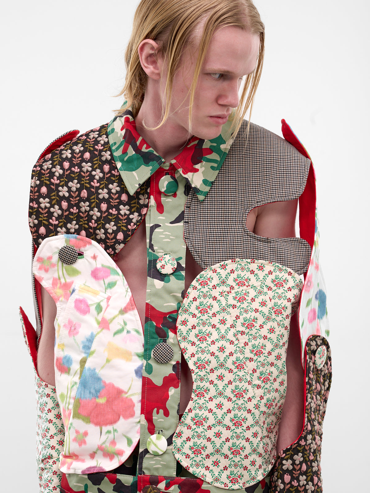 Arp Art Patchwork Jacket (1011-COMB-I-PATCHWORK-MULTI)