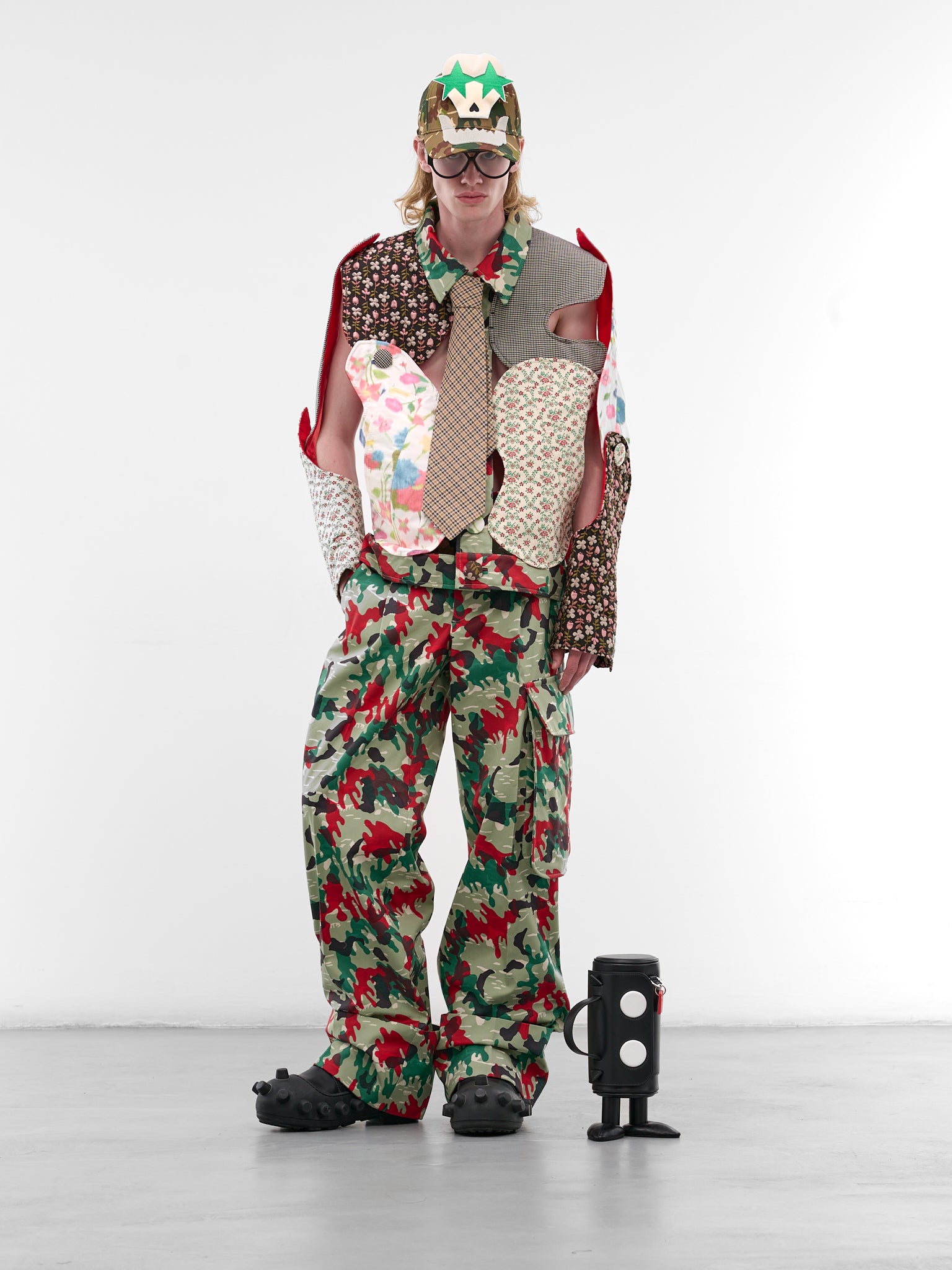 Multi-Color Camo Cargo Major Pants (2006-CC1-LIGHT-GREEN)