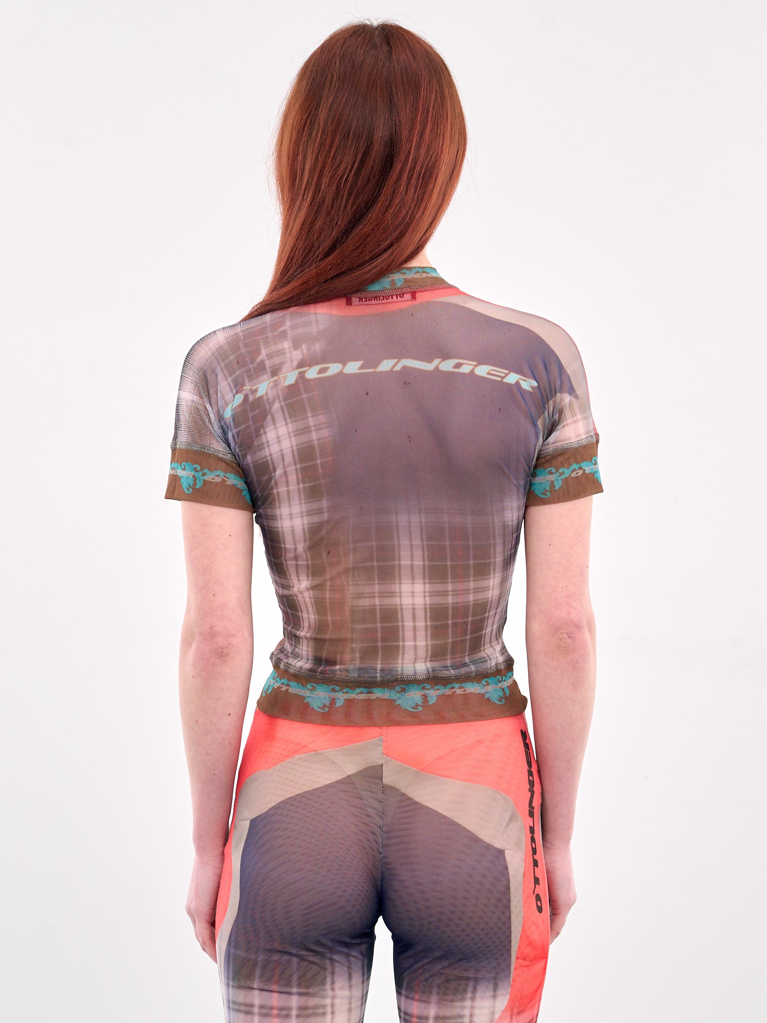 Graphic Mesh Tee (10110040103-BLUE)