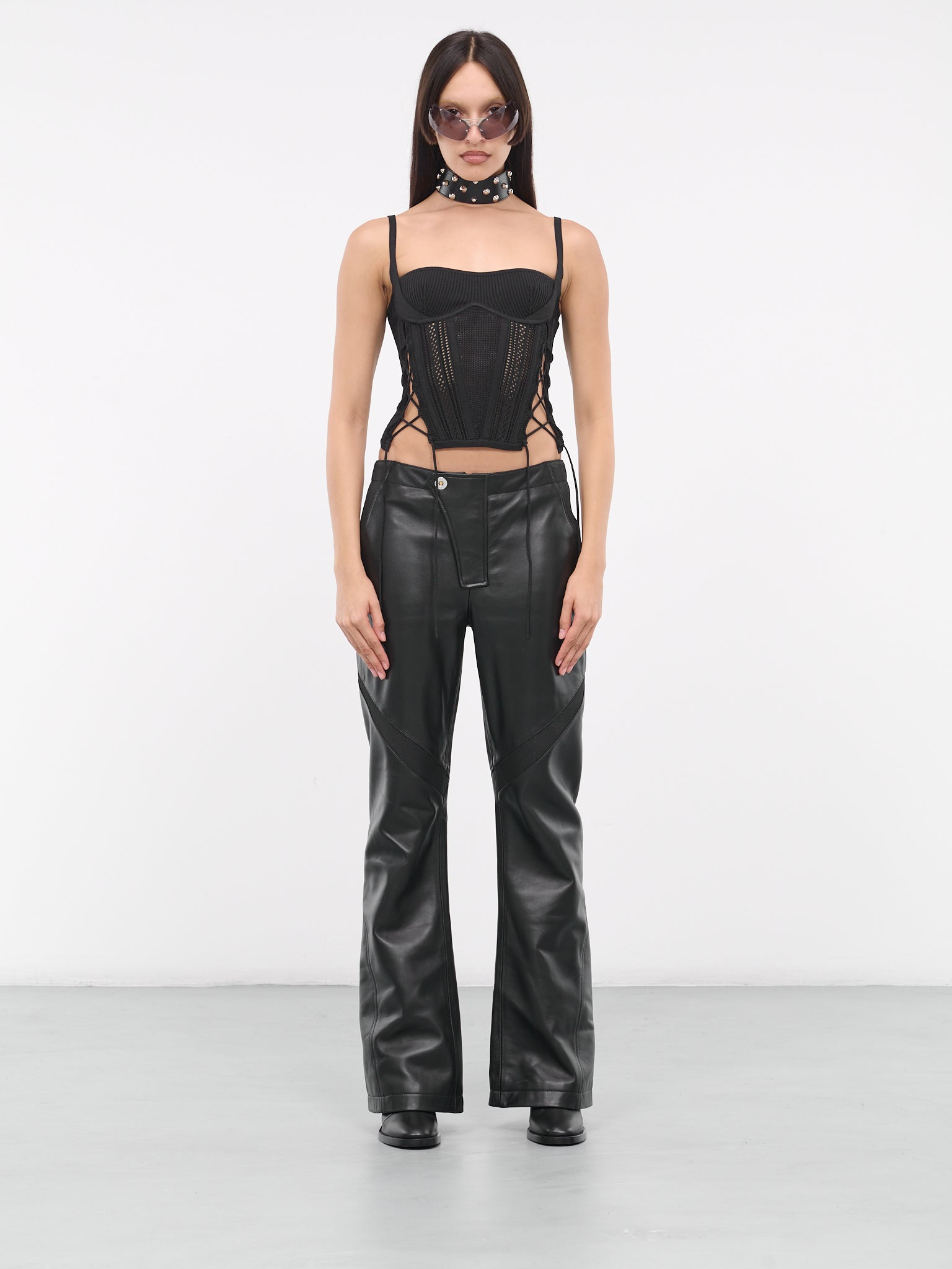 Leather Moto Pants (C2168-1000-BLACK)