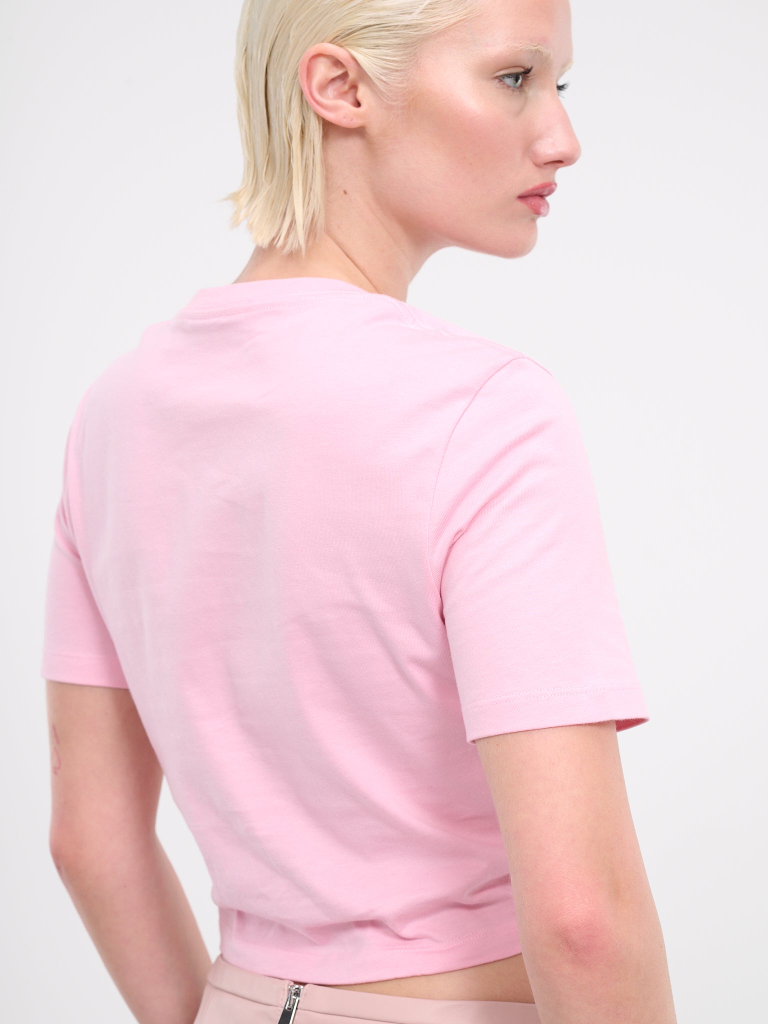 Milano Logo Embroidery Tee (1013606-1A10140-PALE-PINK)