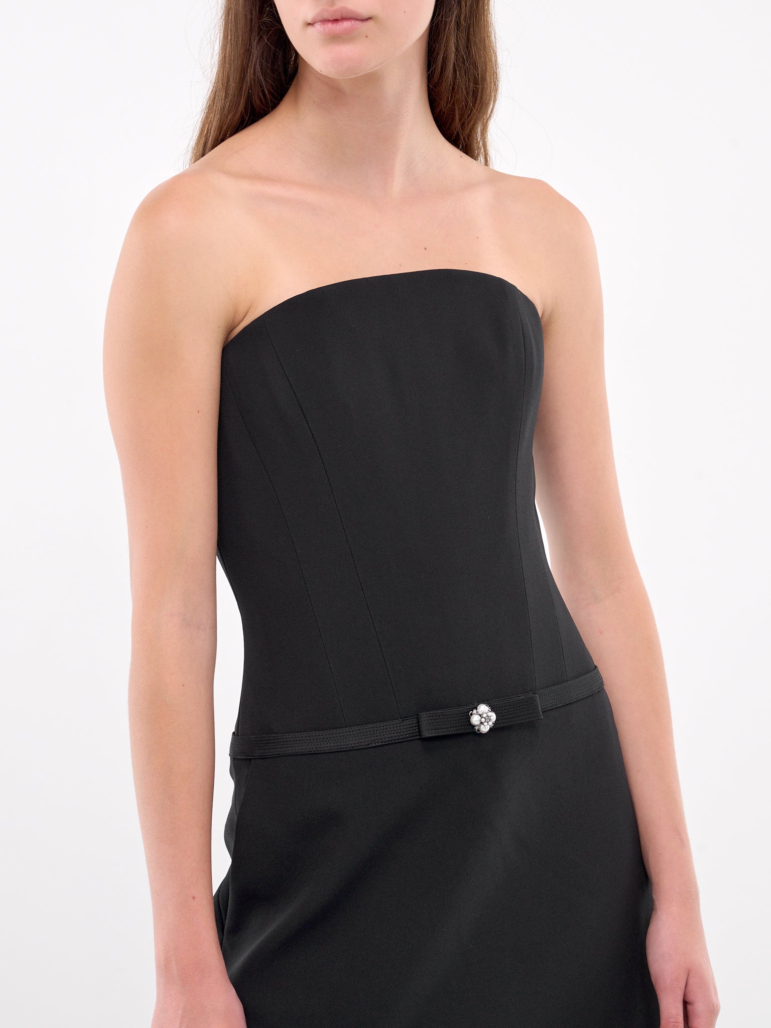 Strapless Mini Dress (1016950-1A12369-1B000-BLACK)