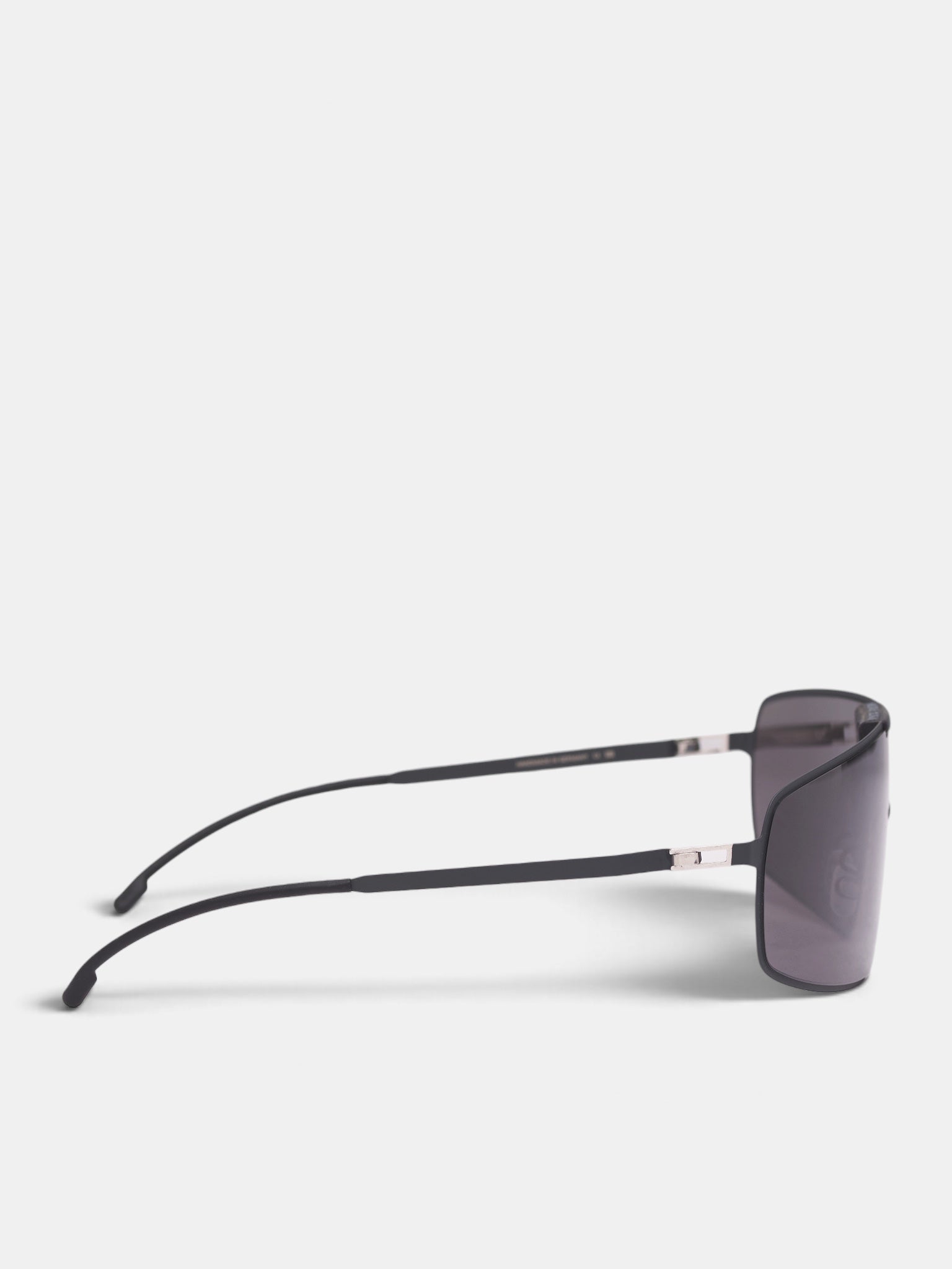 Black MR008 Shield Sunglasses (10300644-BLACK-PITCH-BLACK)