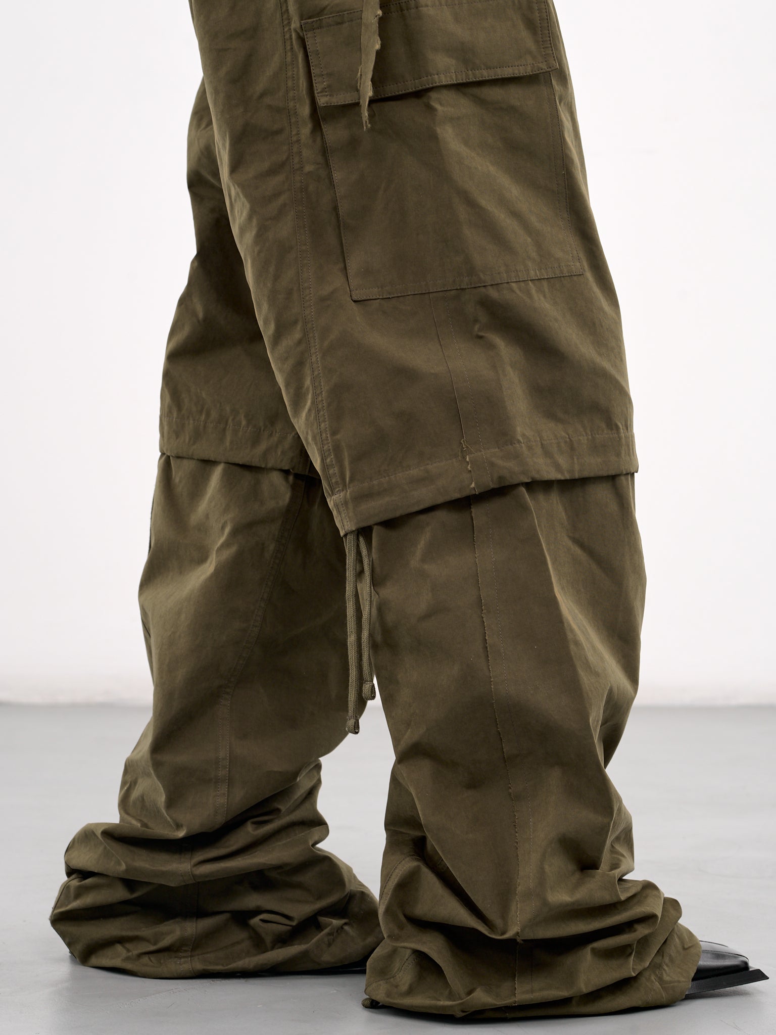 パンツ OTTOLINGER Women Pants 10520080601 GRN GREEN Ottolinger deconstructed-design Trousers | Green | FARFETCH