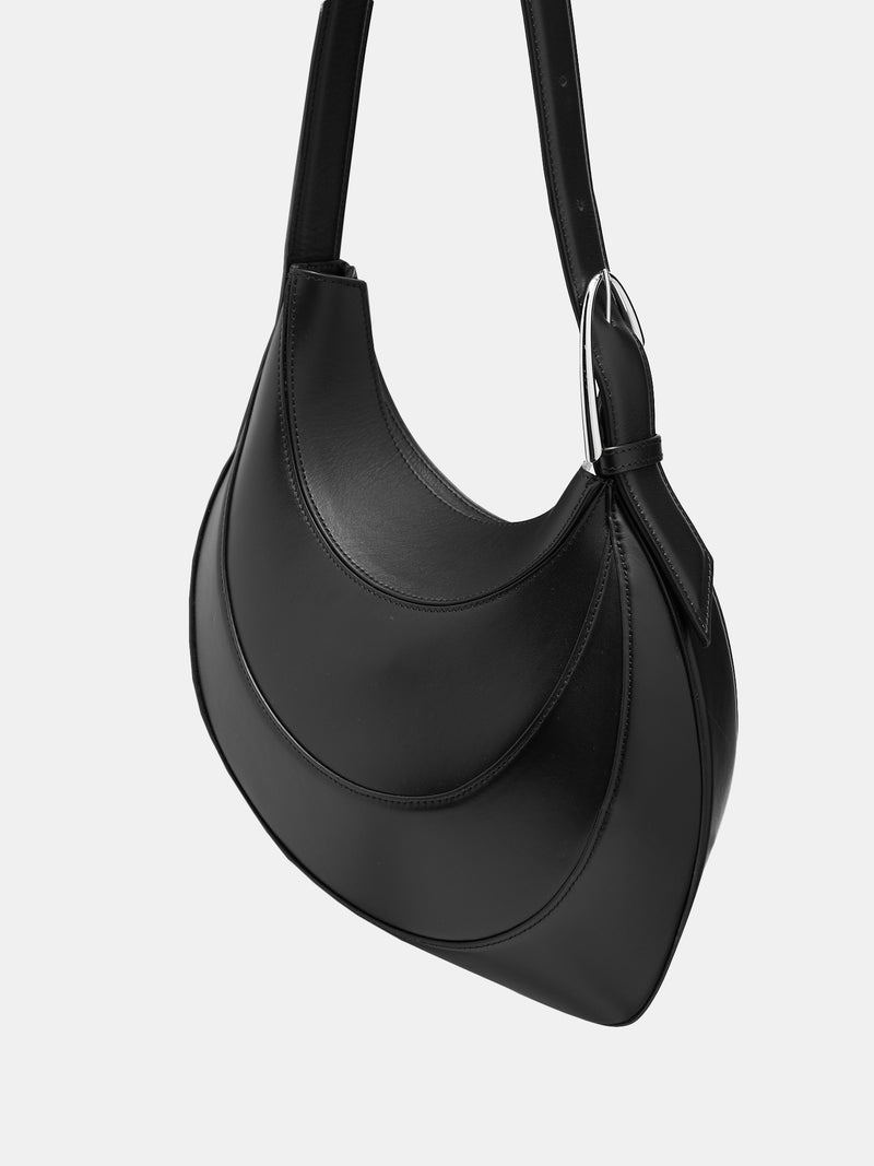 Small Plain Spiral Curve 02 (1OSA0030906-BLACK)