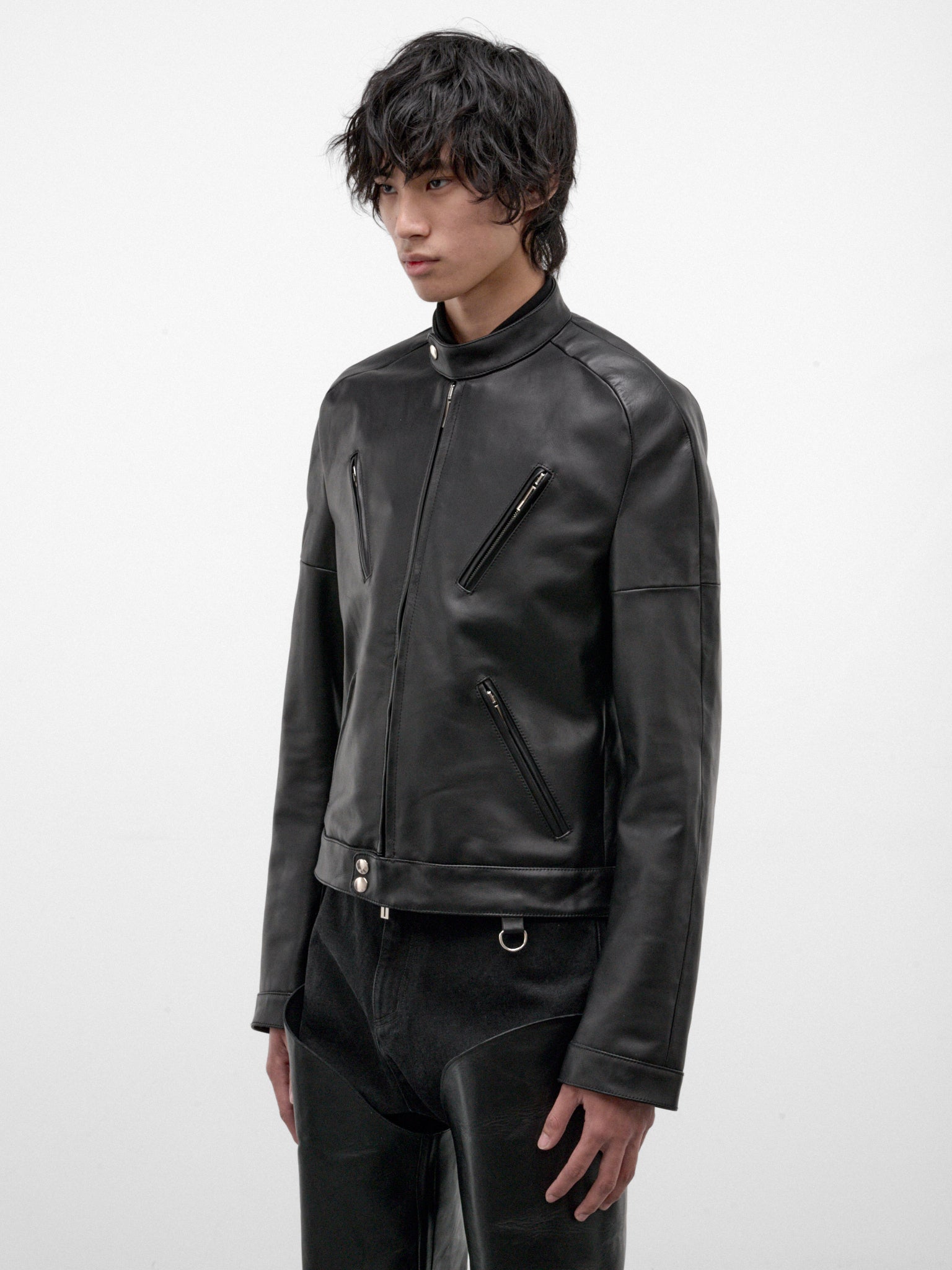 Black Leather Moto Jacket (11-MOTO-LEATHER-JACKET-BLACK)
