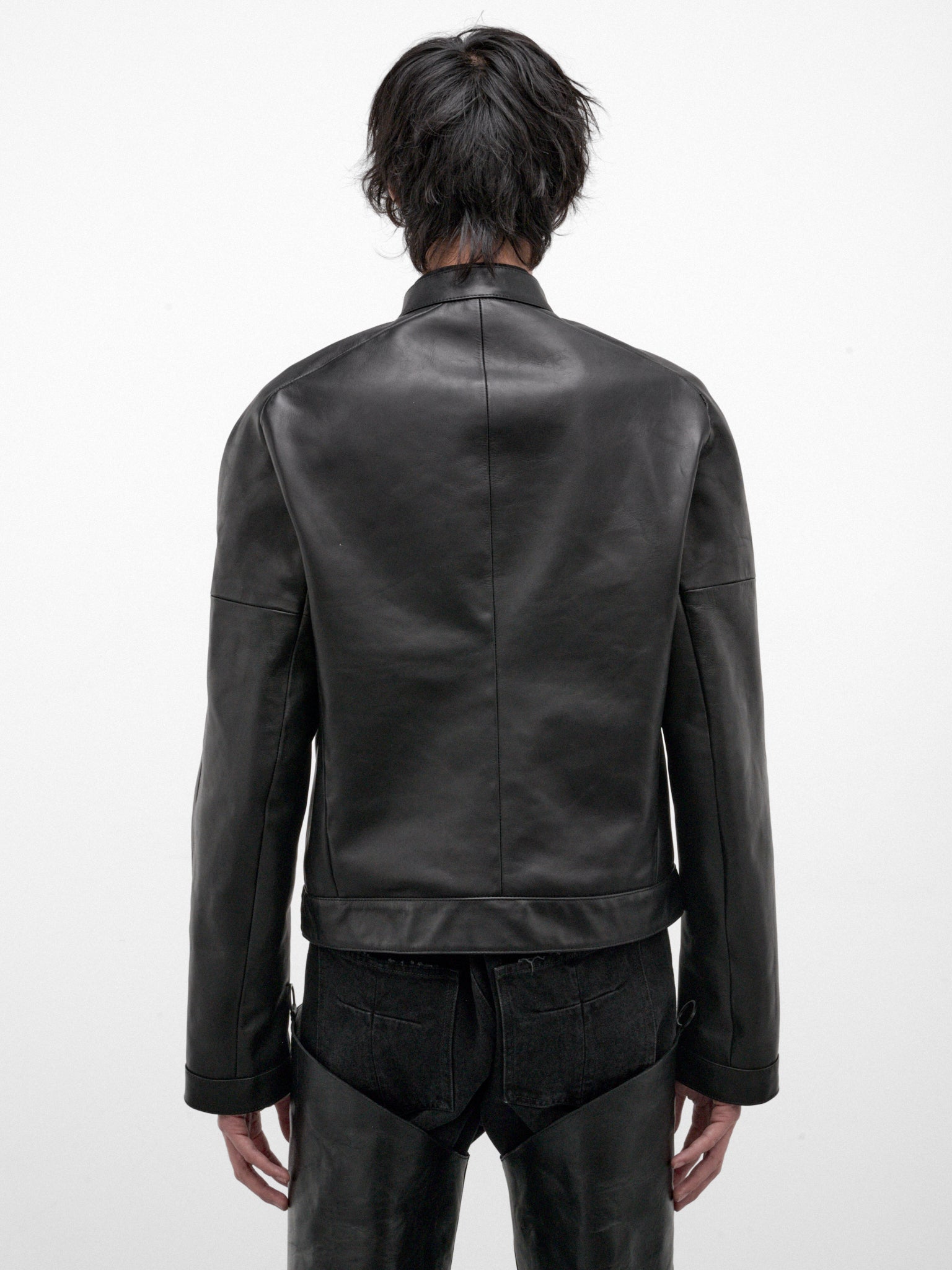 Black Leather Moto Jacket (11-MOTO-LEATHER-JACKET-BLACK)