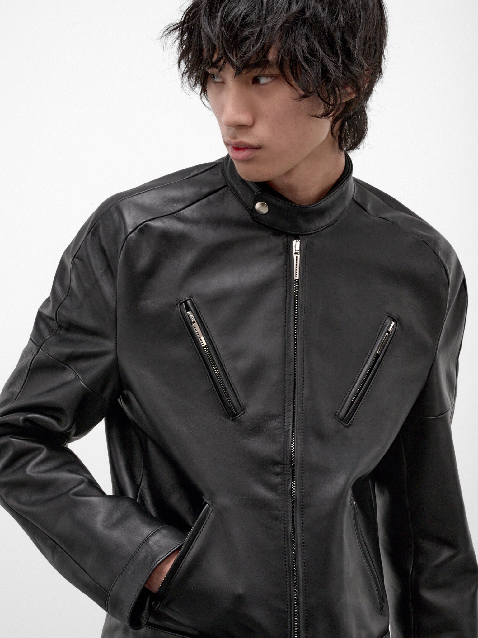 Black Leather Moto Jacket (11-MOTO-LEATHER-JACKET-BLACK)