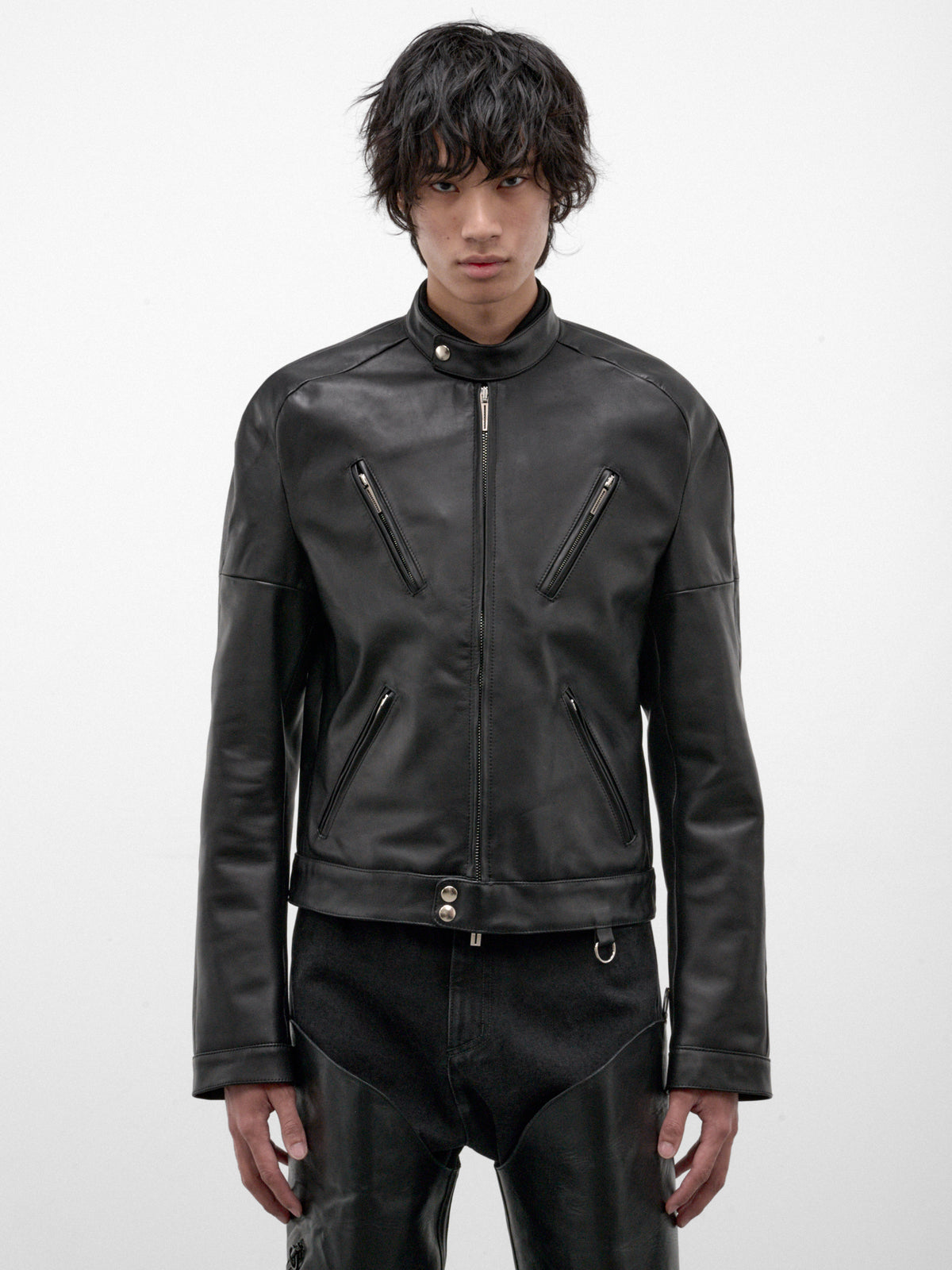Black Leather Moto Jacket (11-MOTO-LEATHER-JACKET-BLACK)