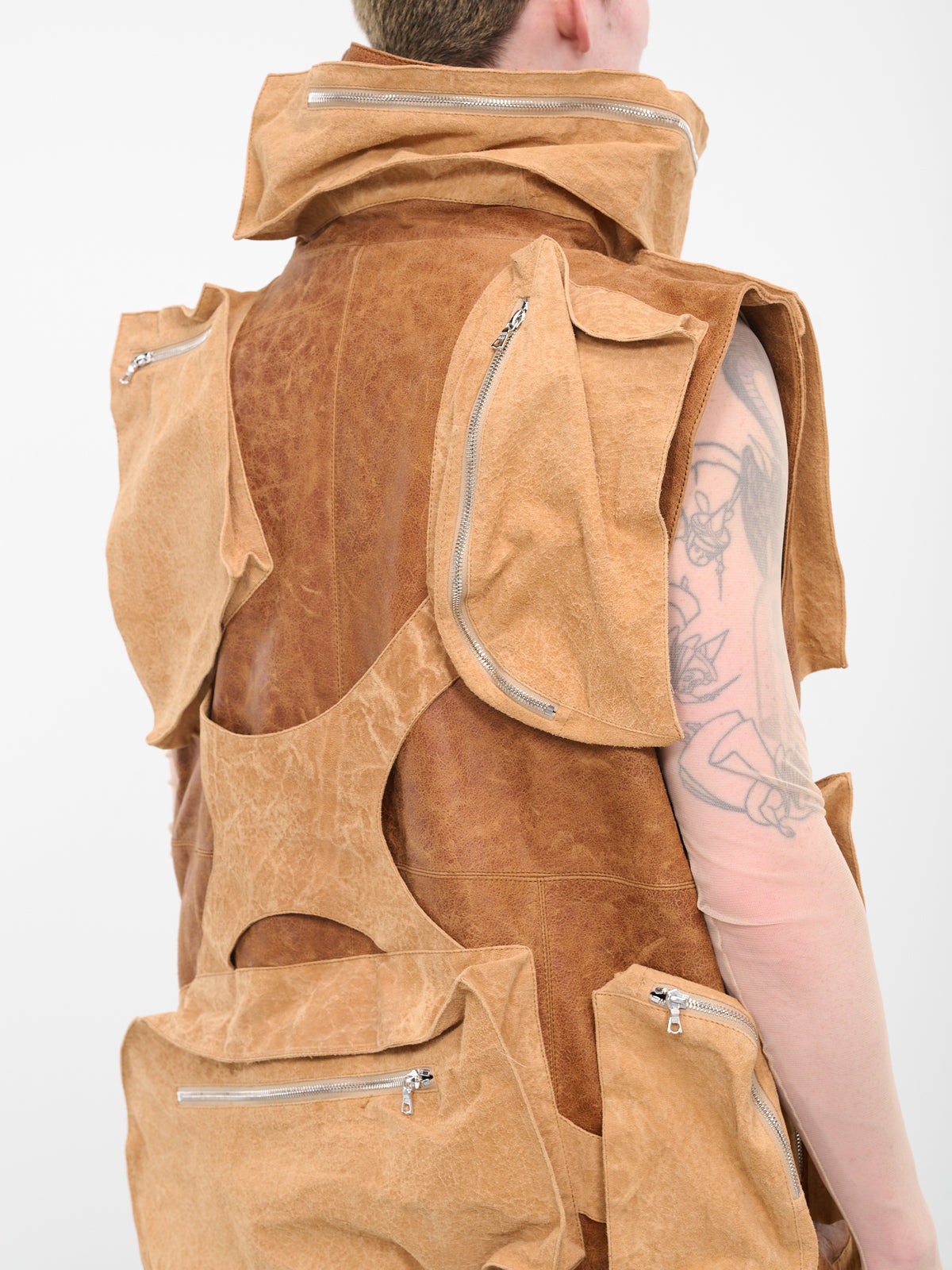 1000 Pockets Vest (11003-LEATHER-TAN)