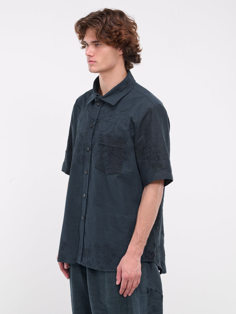 By Walid MENS 脈打つ LEGGING / INDIGO
