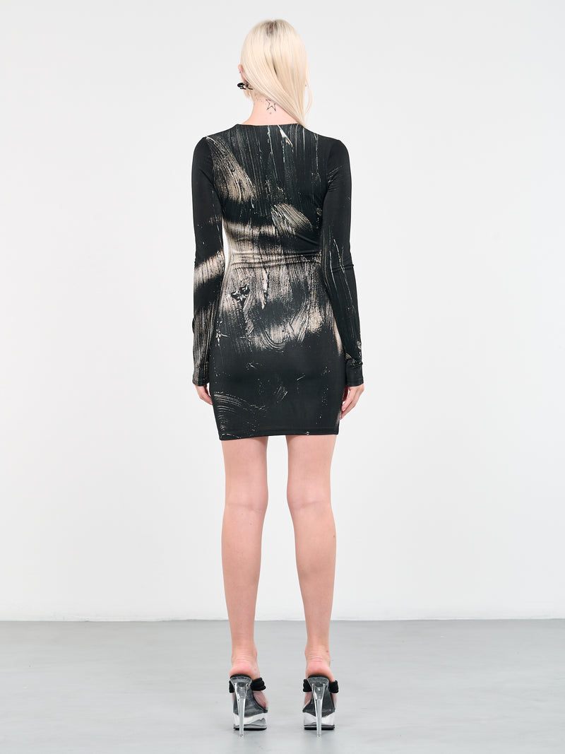 Helios Dress (114107-0997-PAINTED-BLACK)