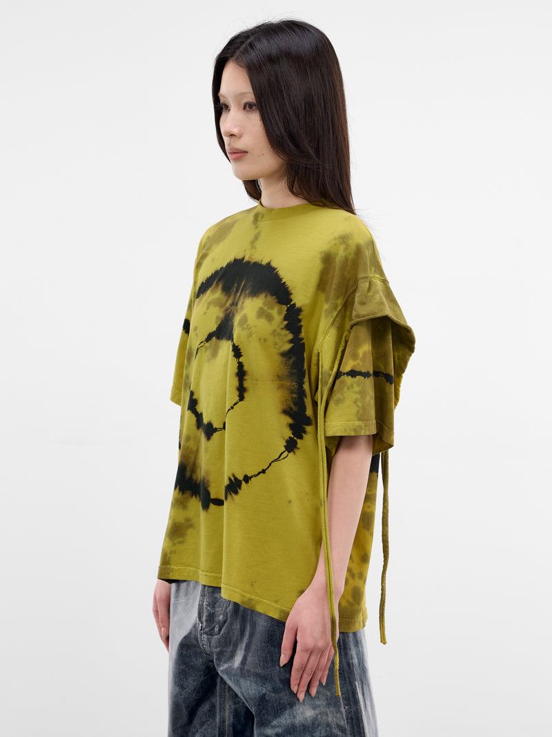 Oversized Reconstructed Tie-Dye Tee (11510241506-MULTI)