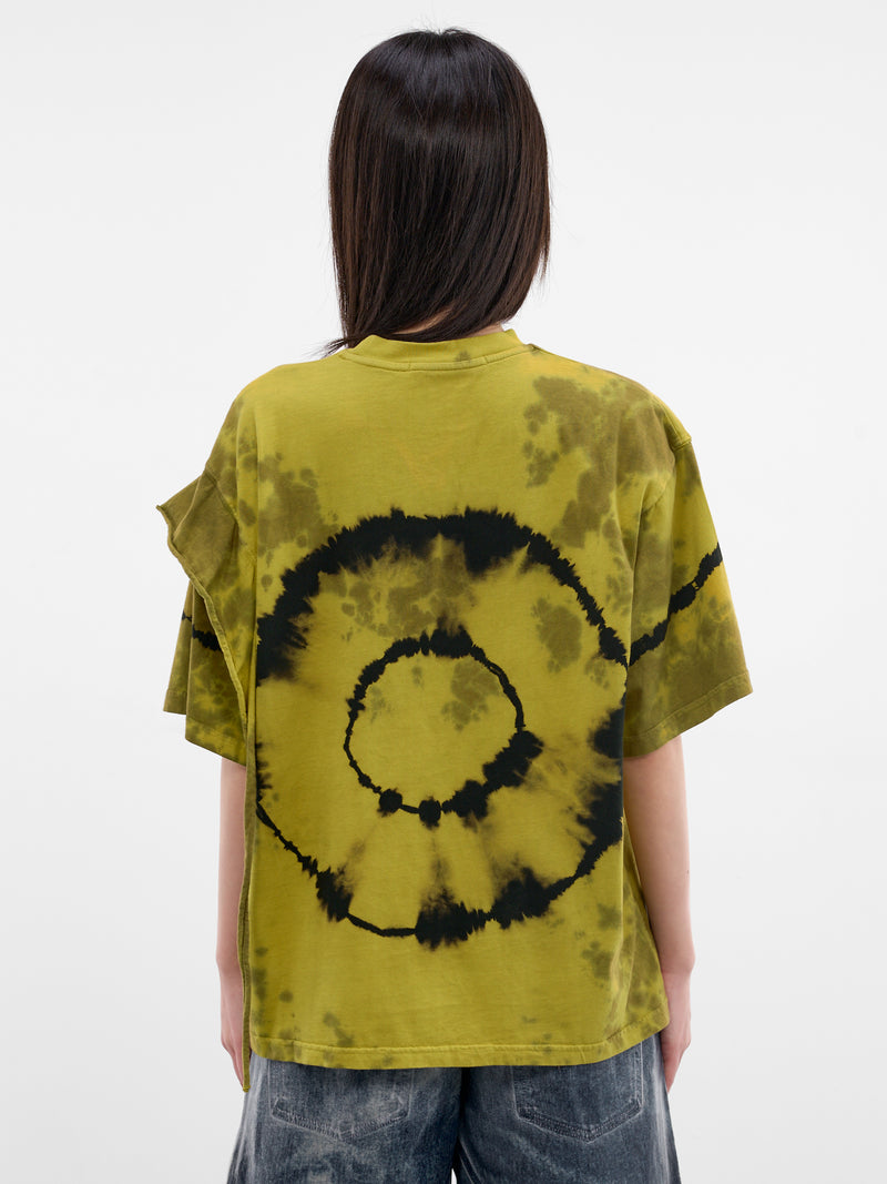 Oversized Reconstructed Tie-Dye Tee (11510241506-MULTI)