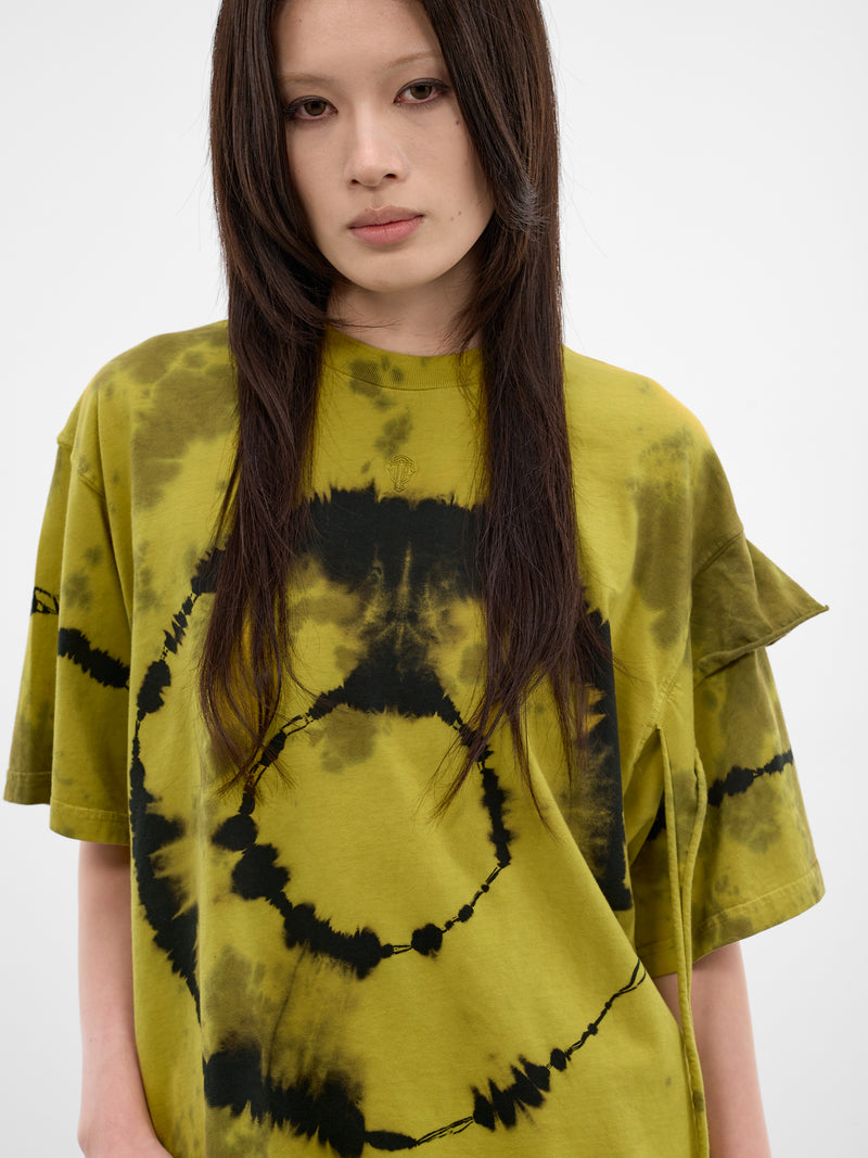 Oversized Reconstructed Tie-Dye Tee (11510241506-MULTI)