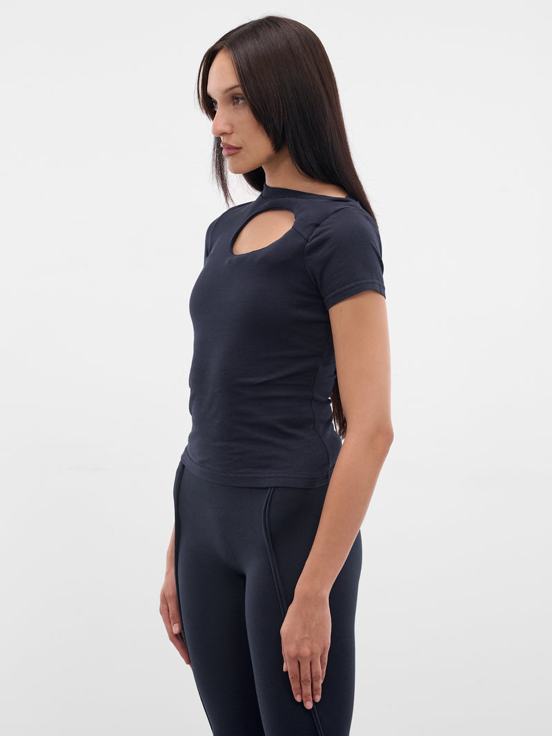 Navy Donut Cut-Out Tee (11510690901-BLUE)